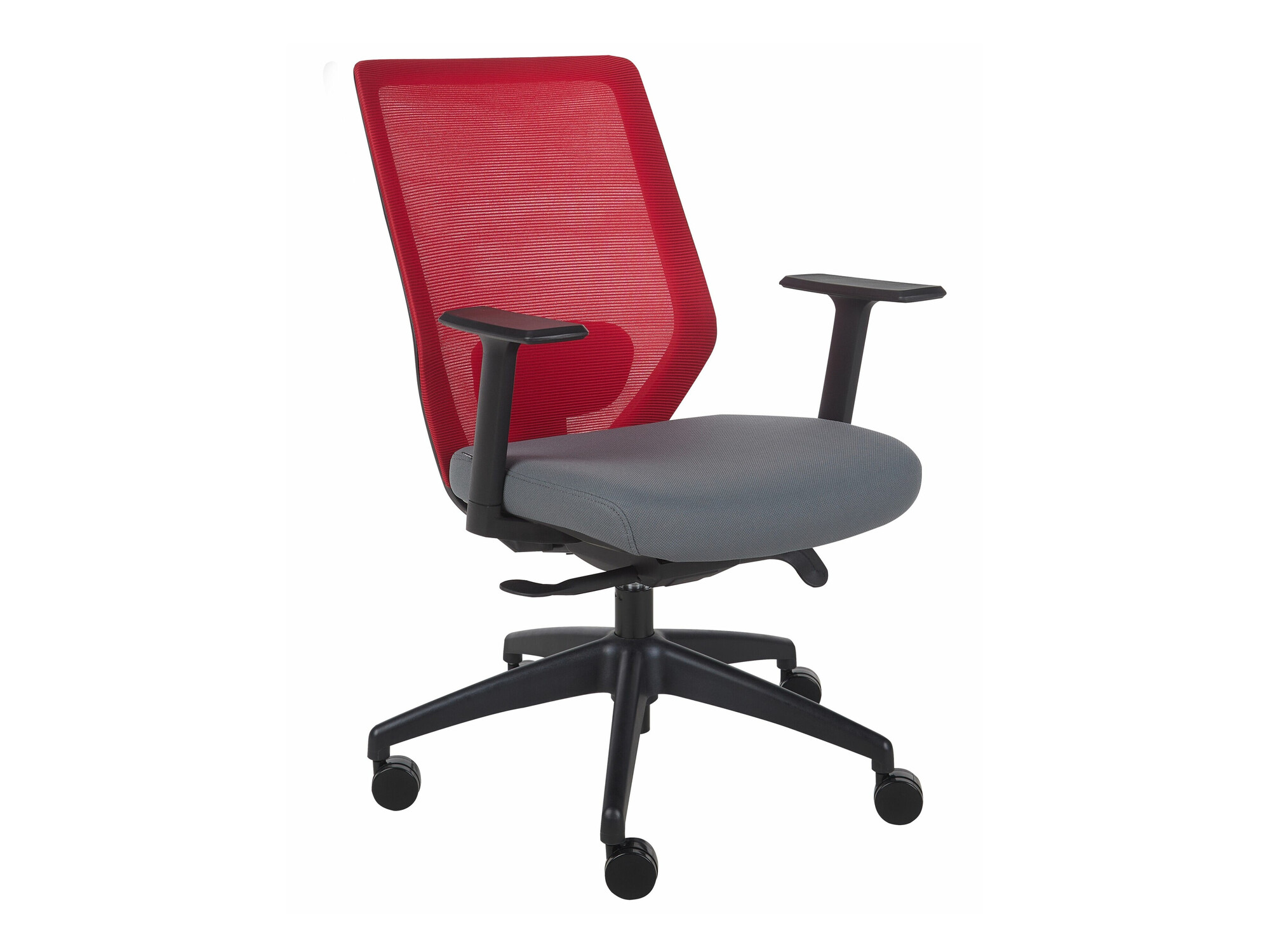 Biroja krēsls Berwyn 2071 (Sarkans + Pelēks)