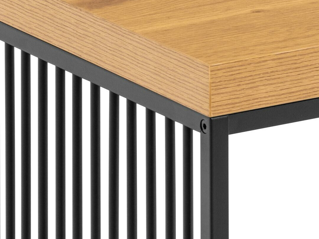 Kafijas galdiņš Norsica 634 (Ozols + Melns)