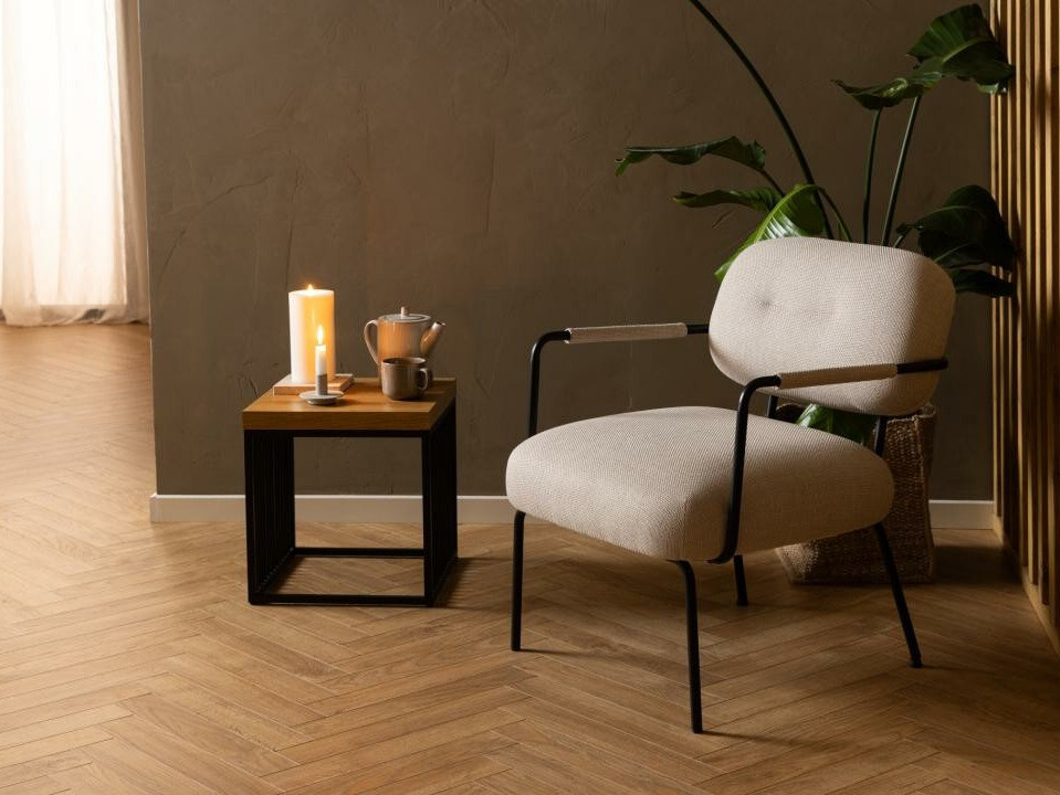 Kafijas galdiņš Norsica 634 (Ozols + Melns)