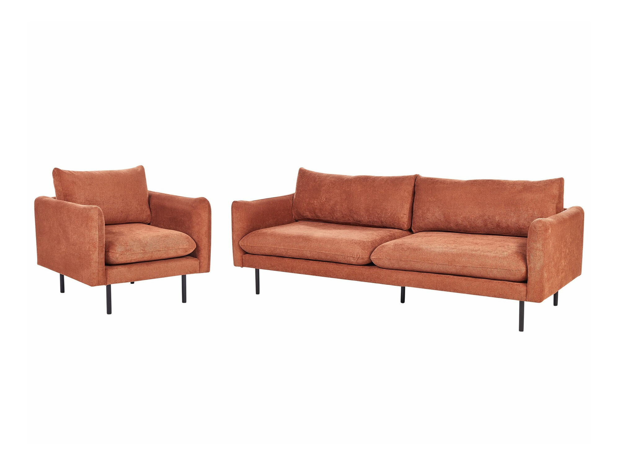 Mīksto mēbeļu komplekts Berwyn 1827 (Brūns)