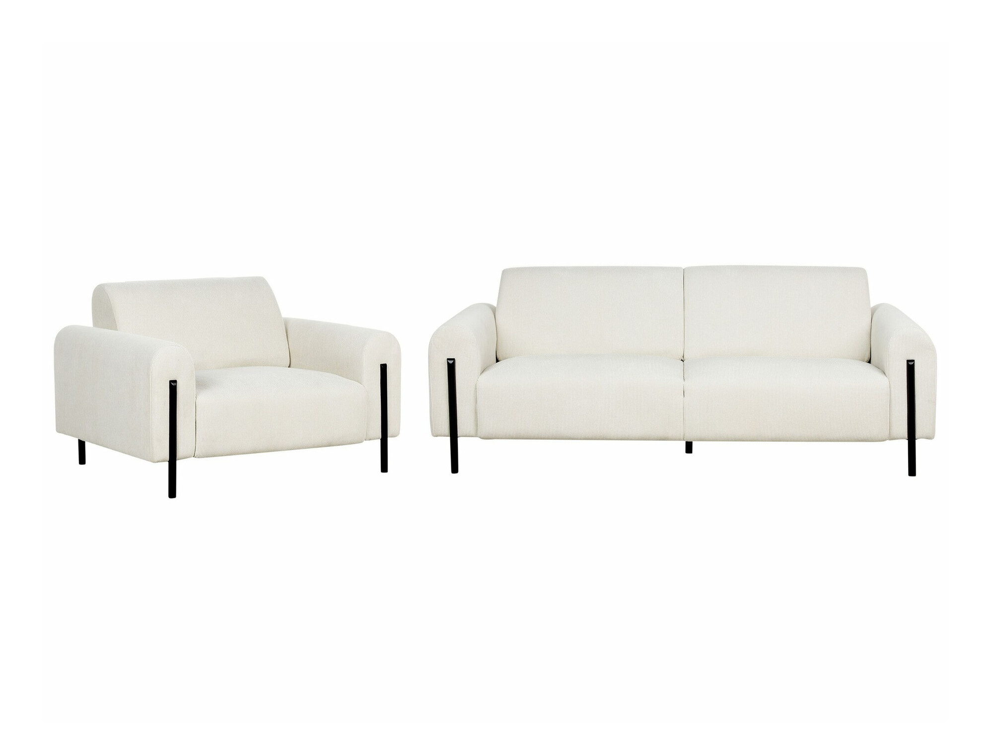 Mīksto mēbeļu komplekts Berwyn 2073 (Krēms)