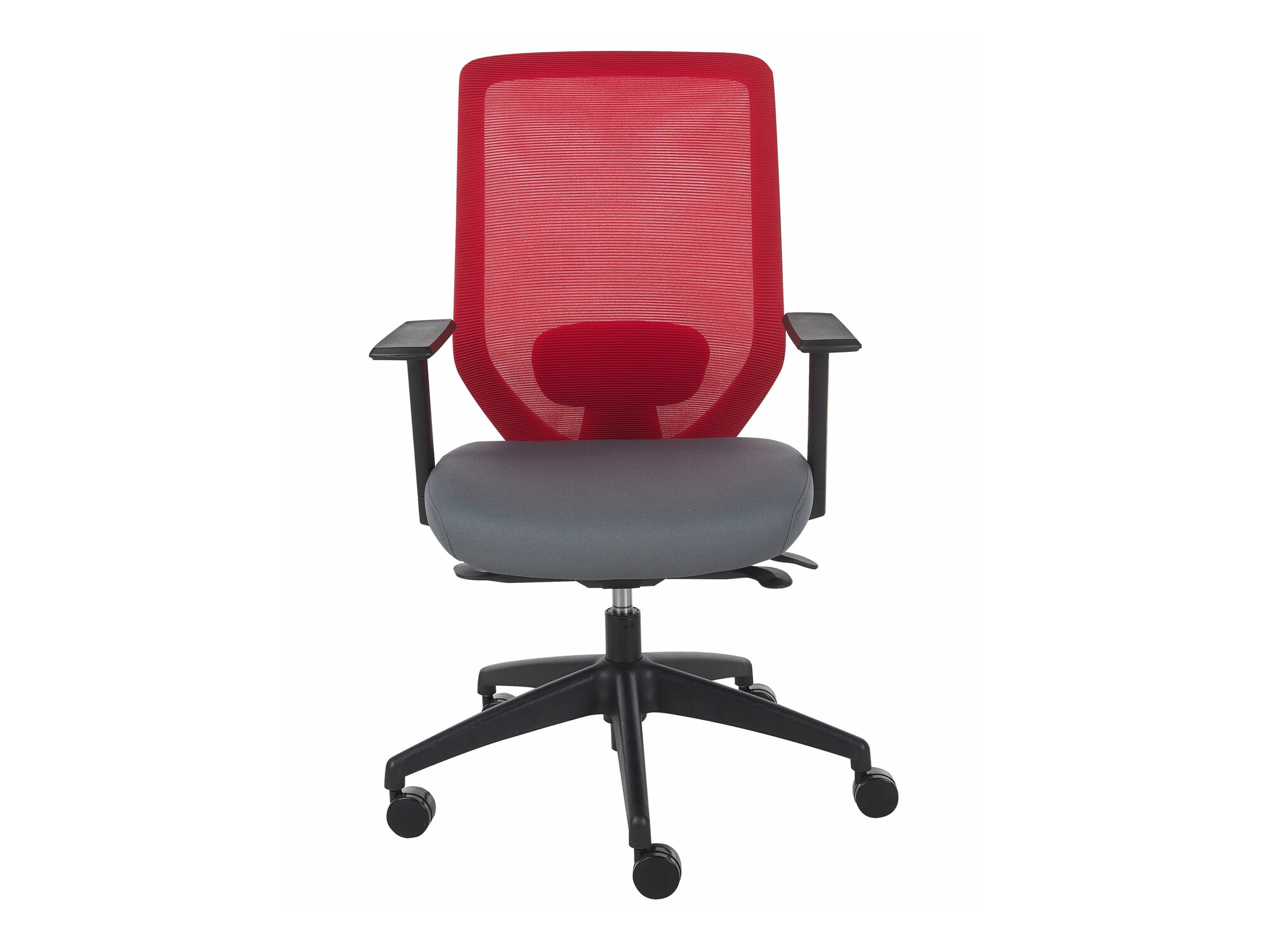 Офисный стул Berwyn 2071 (Красный + Серый)