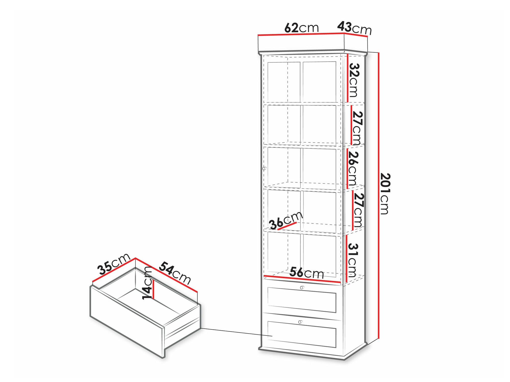 Стеллаж Comfivo Ruvlare 106