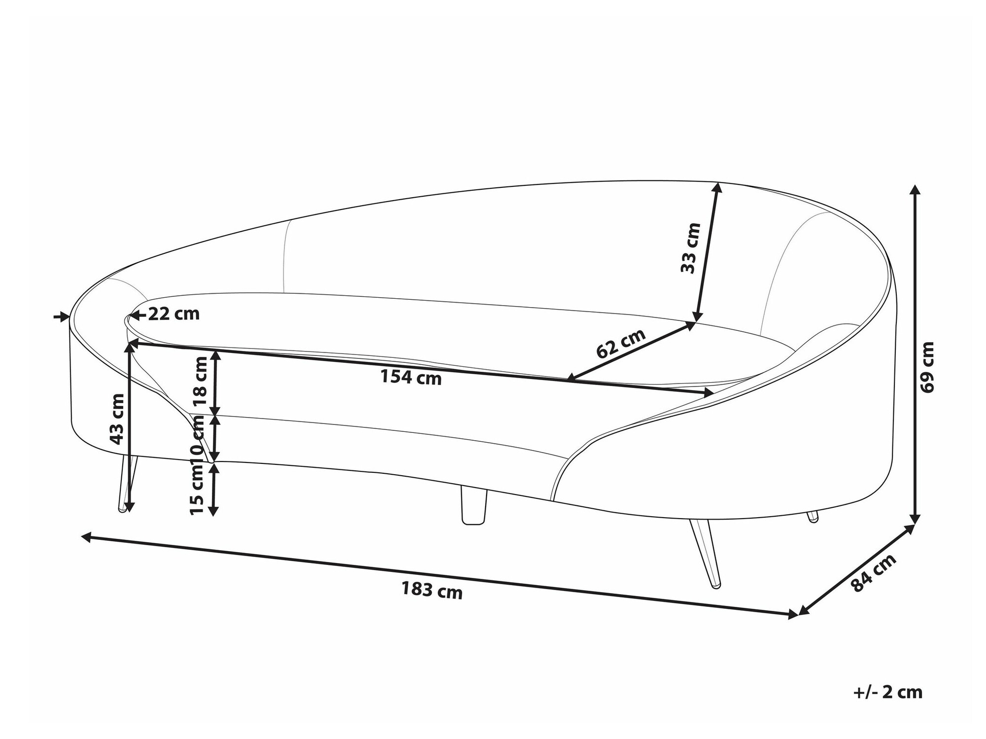 Диван Berwyn 2074 (Бежевый)