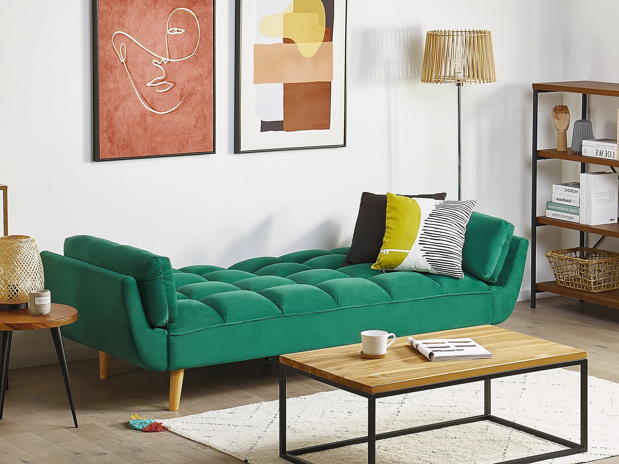 Диван-кровать Berwyn 2077 (Зелёный)