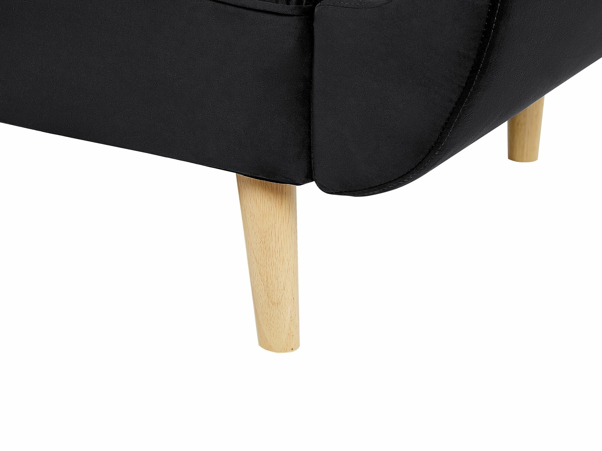 Dīvāns gulta Berwyn 2077 (Melns)