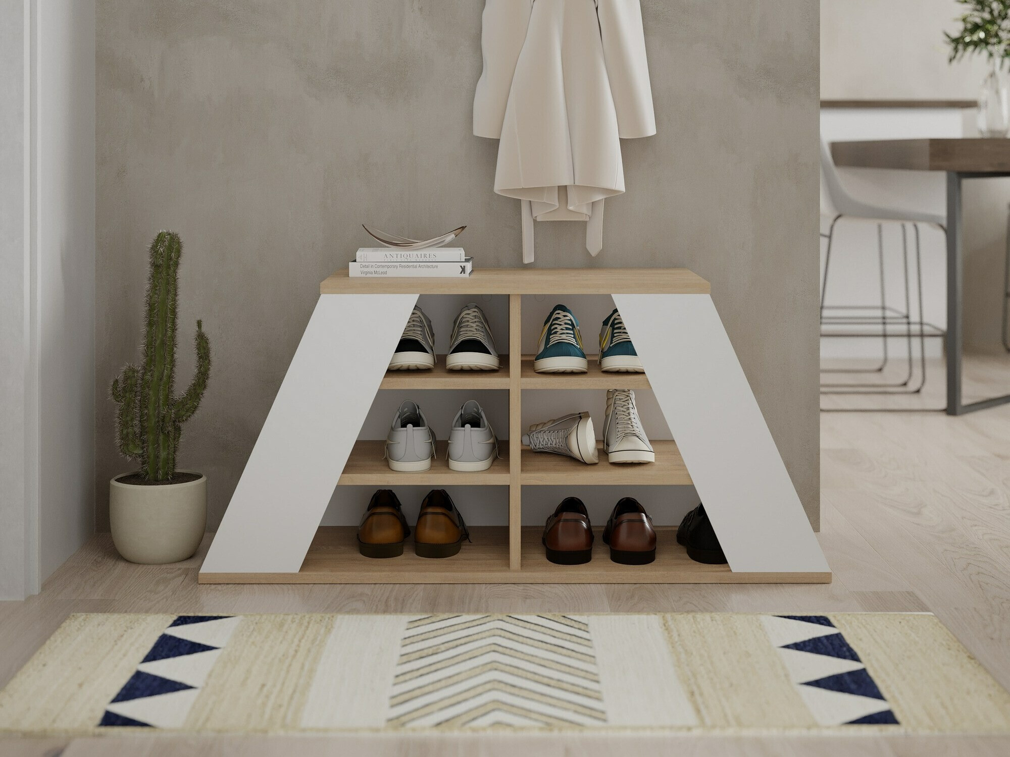 Kurpju kaste Kailua 2157 (Balts + Ozols)