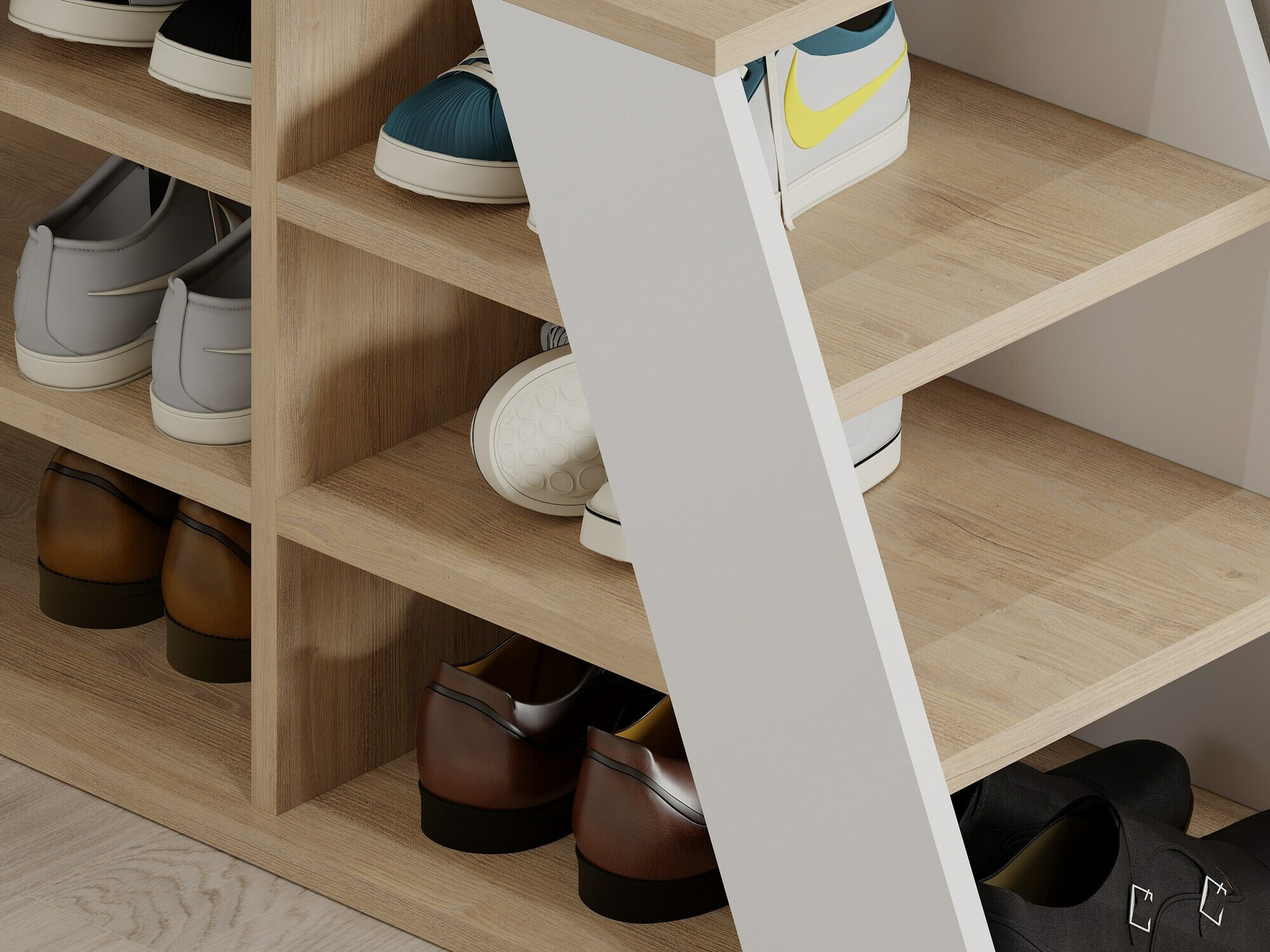 Kurpju kaste Kailua 2157 (Balts + Ozols)