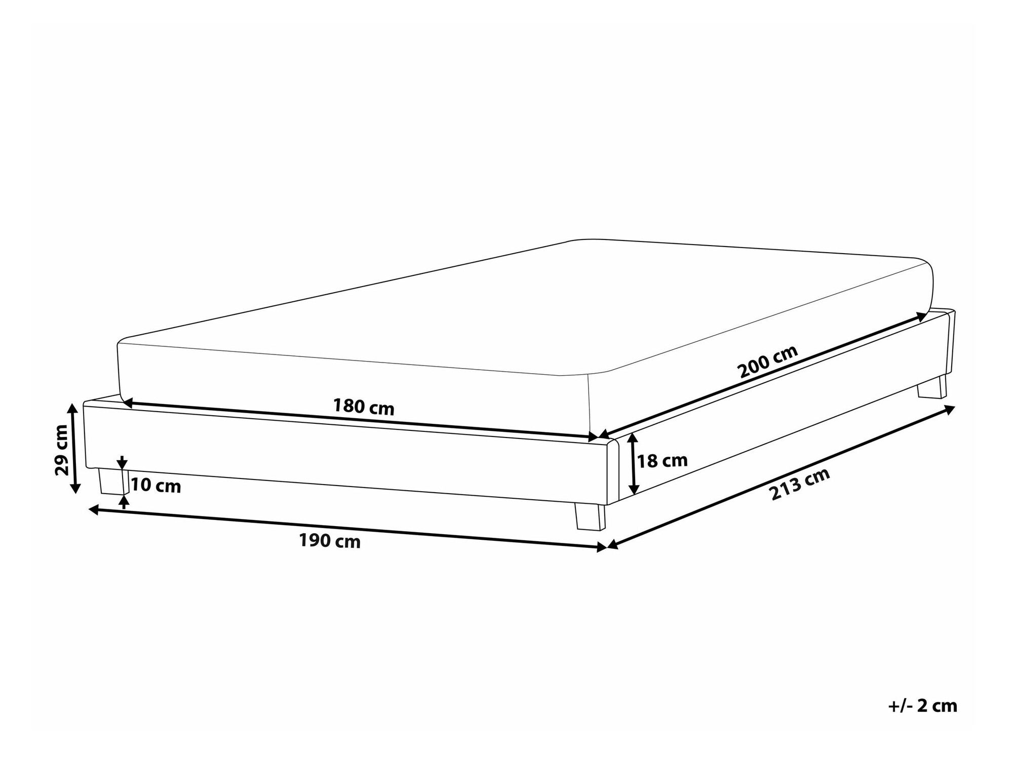Кровать Berwyn 932 (Светло-серый)