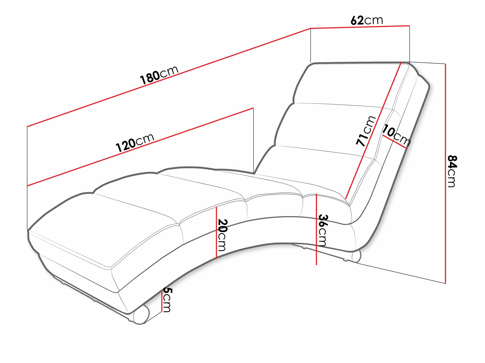 Кушетка Comfivo 172 (Baloo 2074)