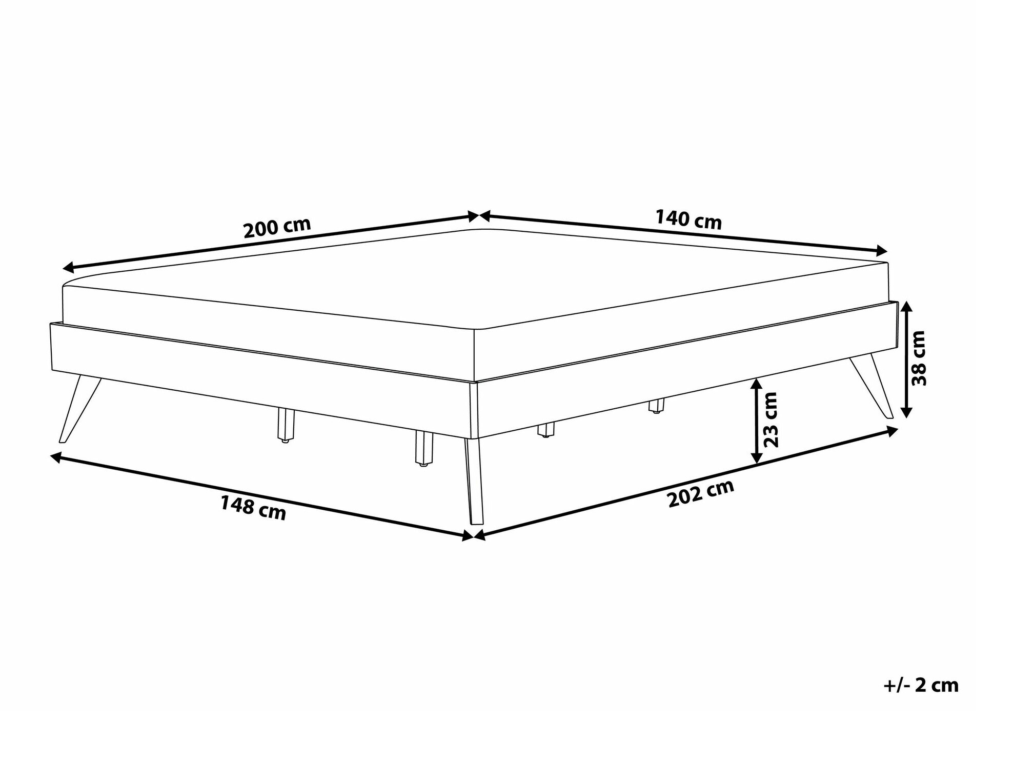 Кровать Berwyn 900 (Белый)