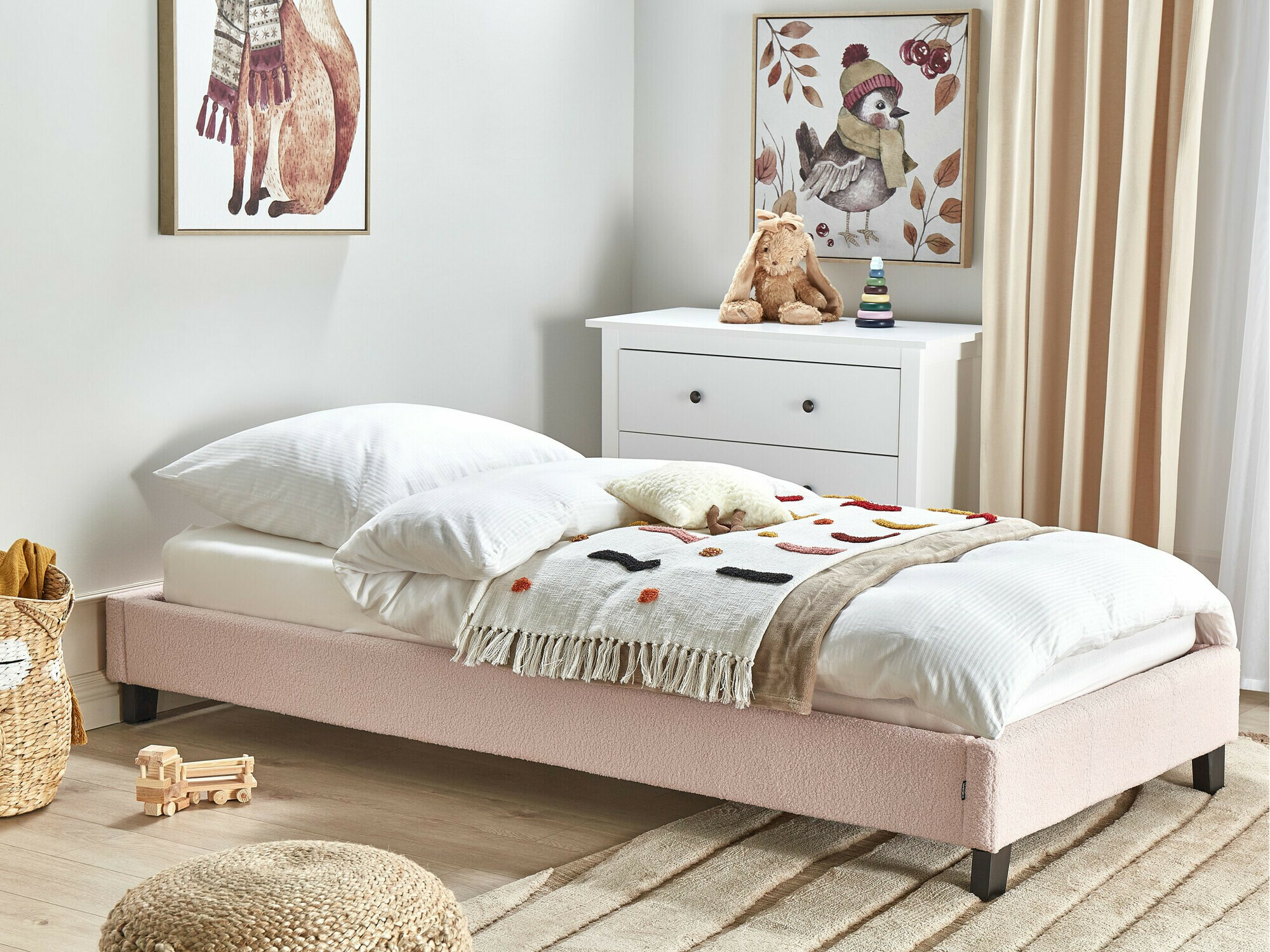 Кровать Berwyn 932 (Розовый)