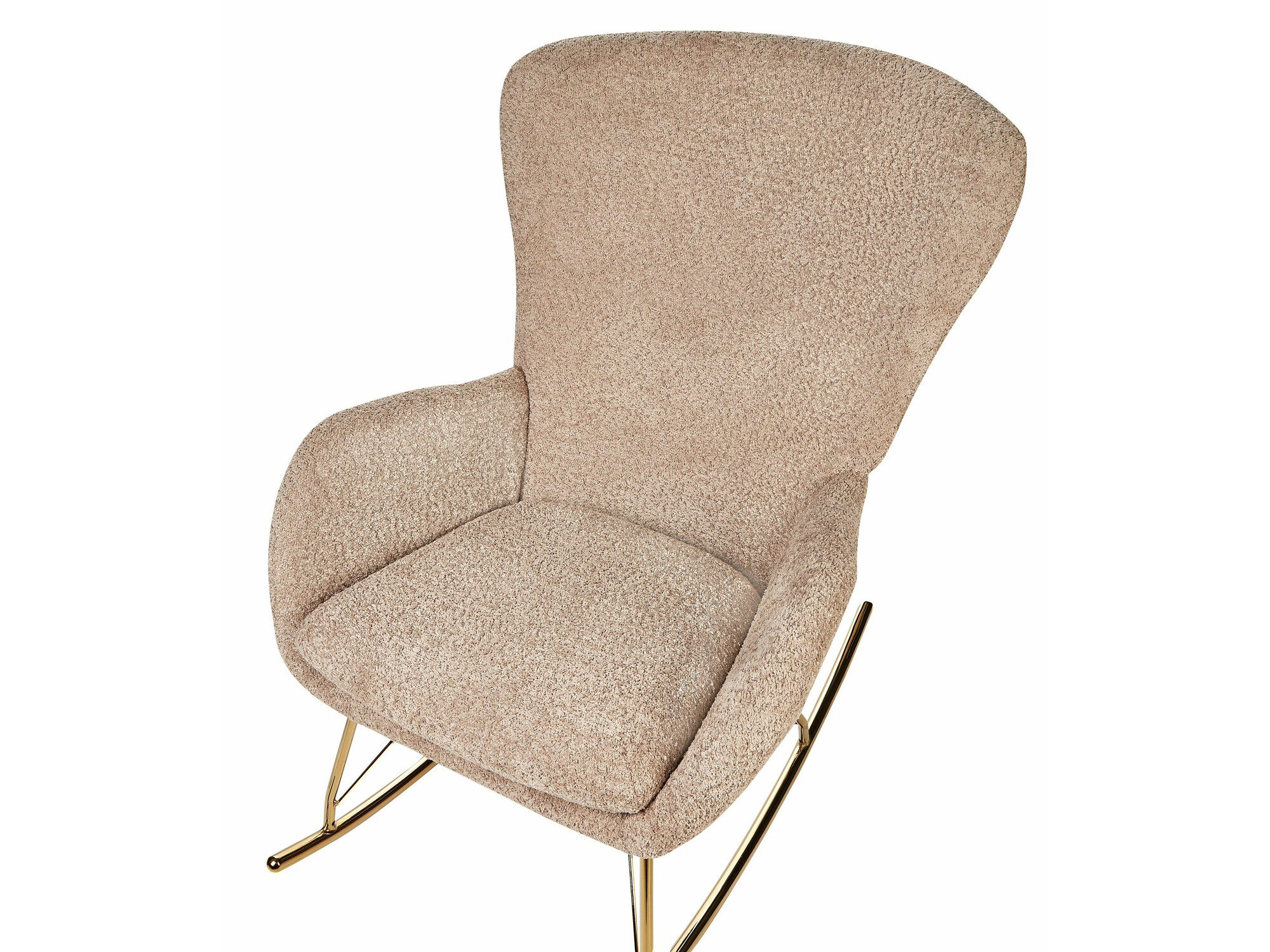 Šūpuļkrēsls Berwyn 1434 (Bēšs + Zelta)