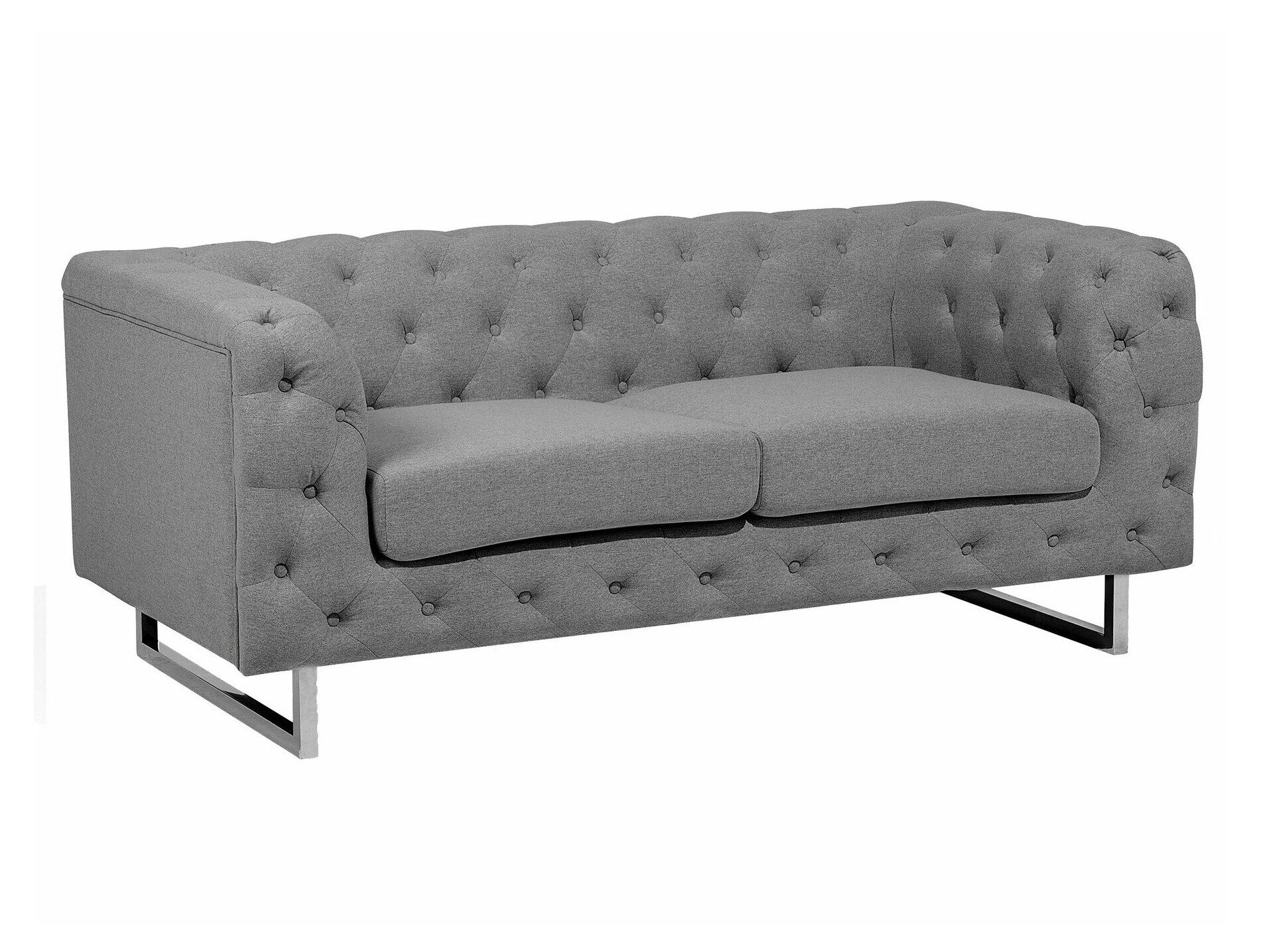 Chesterfield mīksto mēbeļu komplekts Berwyn 2095 (Pelēks)