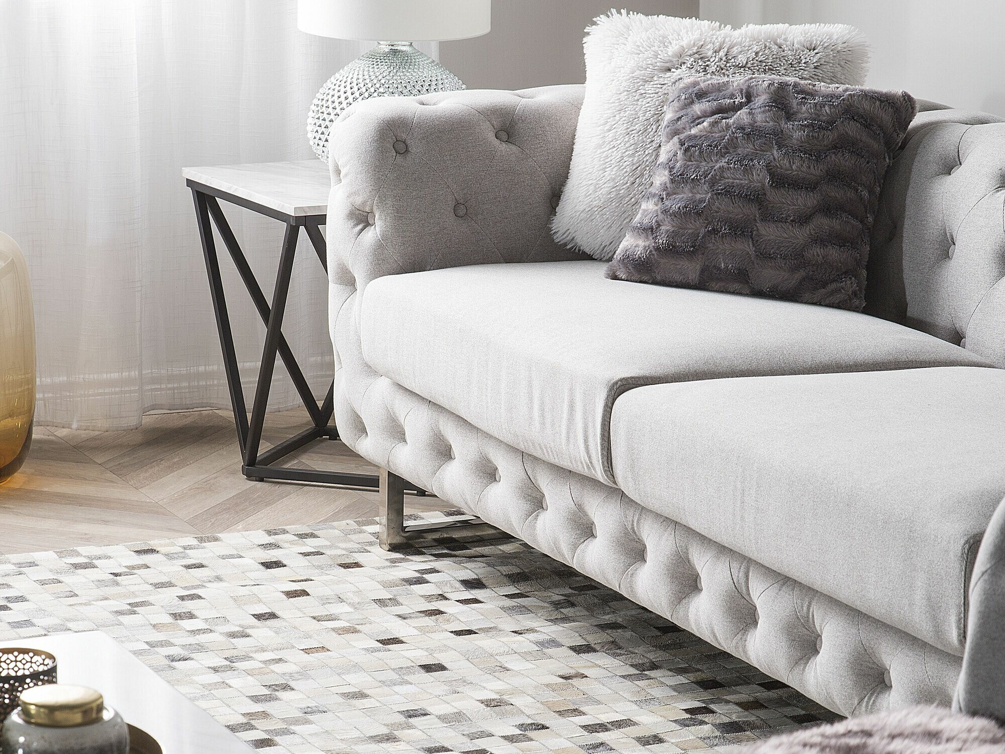 Диван Chesterfield Berwyn 2092 (Бежевый)