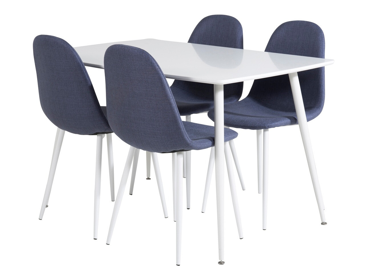 Ēdamistabas komplekts Dallas 2040 (Balts + Zils)