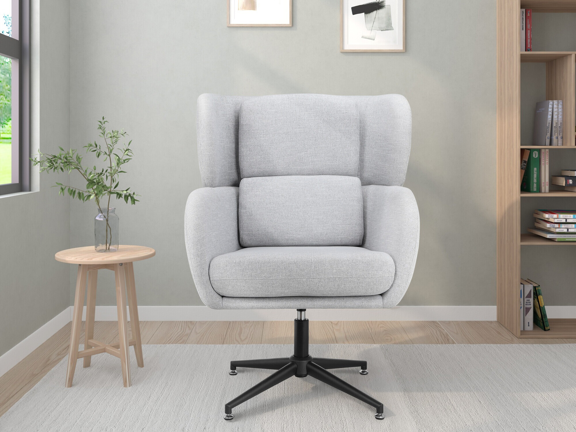 Кресло Denton 1333 (Светло-серый)