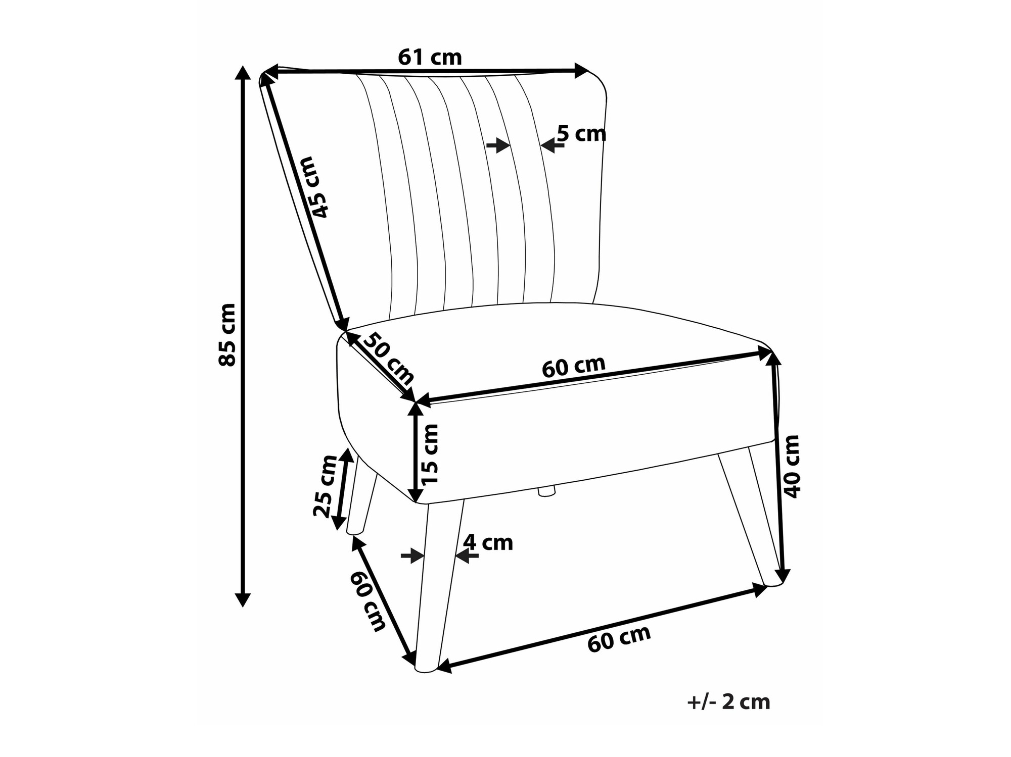 Krēsls Berwyn 1131 (Brūns + Gaišs koks)
