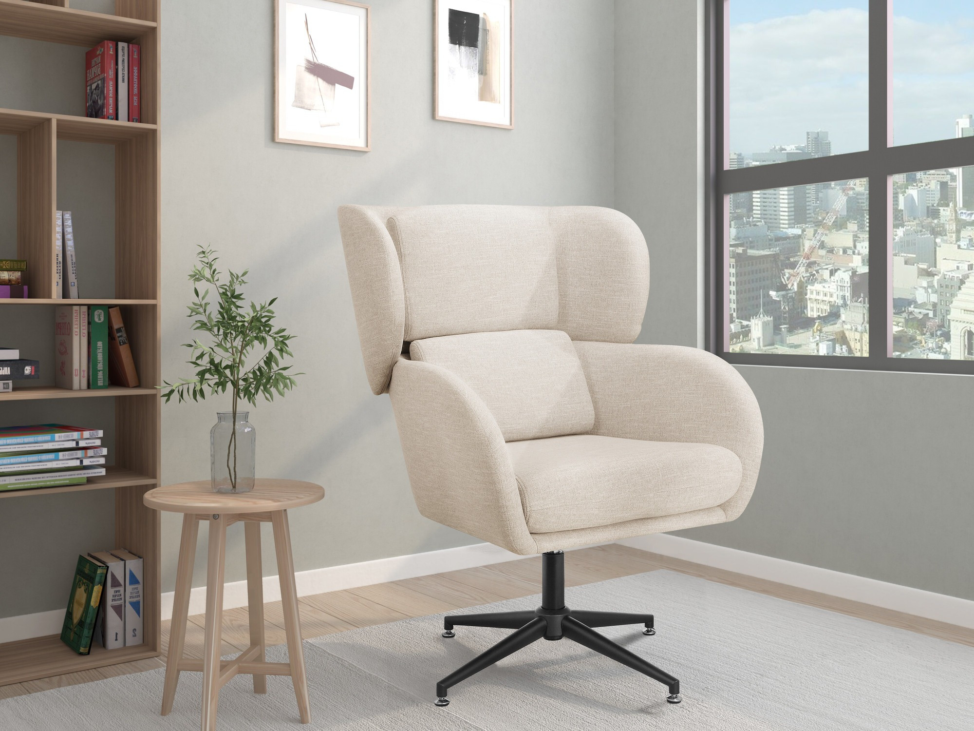 Krēsls Denton 1333 (Krēms)