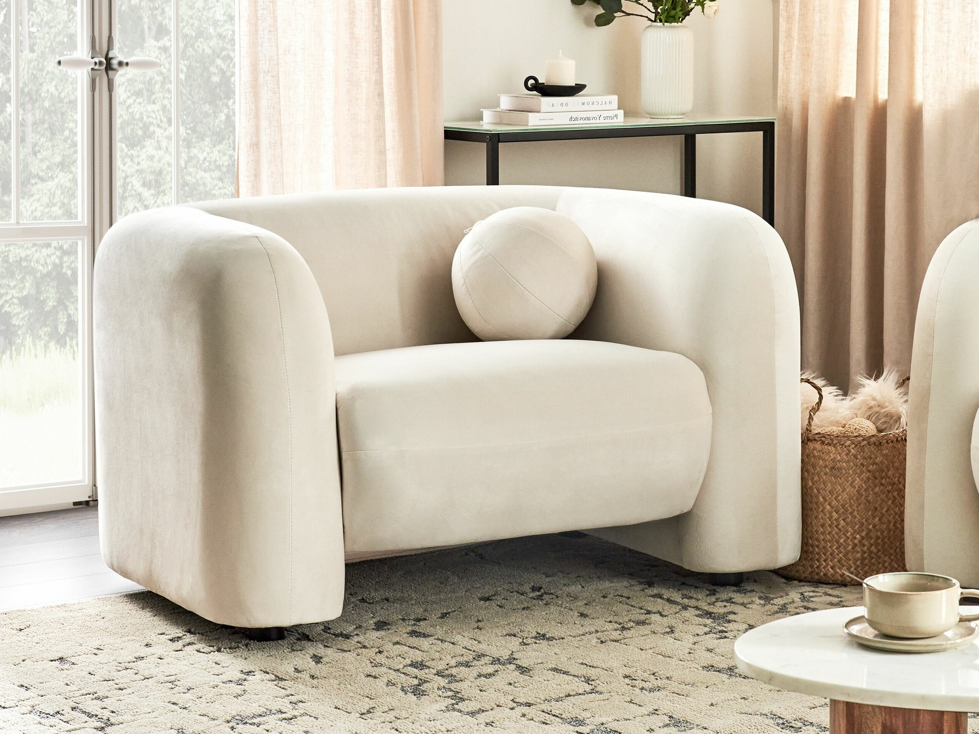 Krēsls Veselme 100 (Balts)