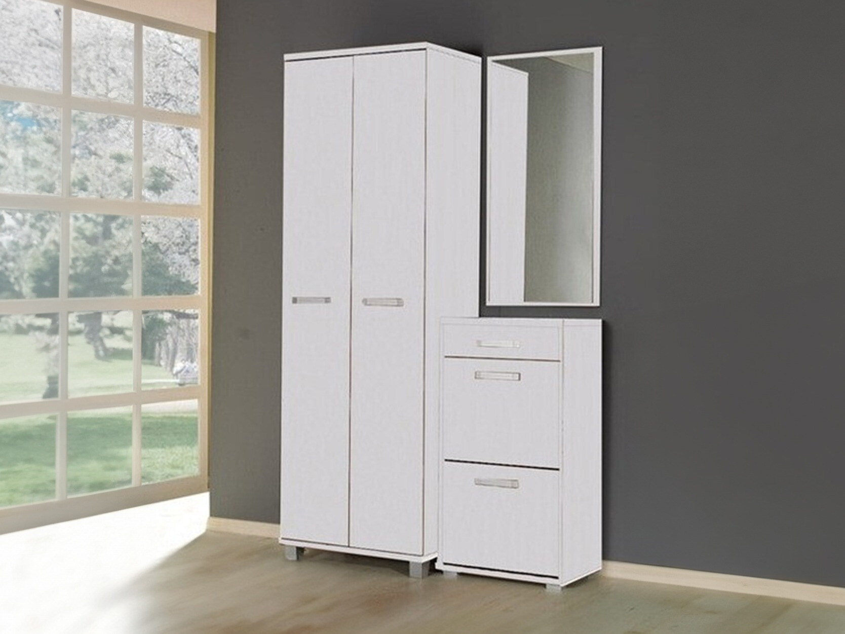 Priekšnama komplekts Cirevau 141 (Balts)