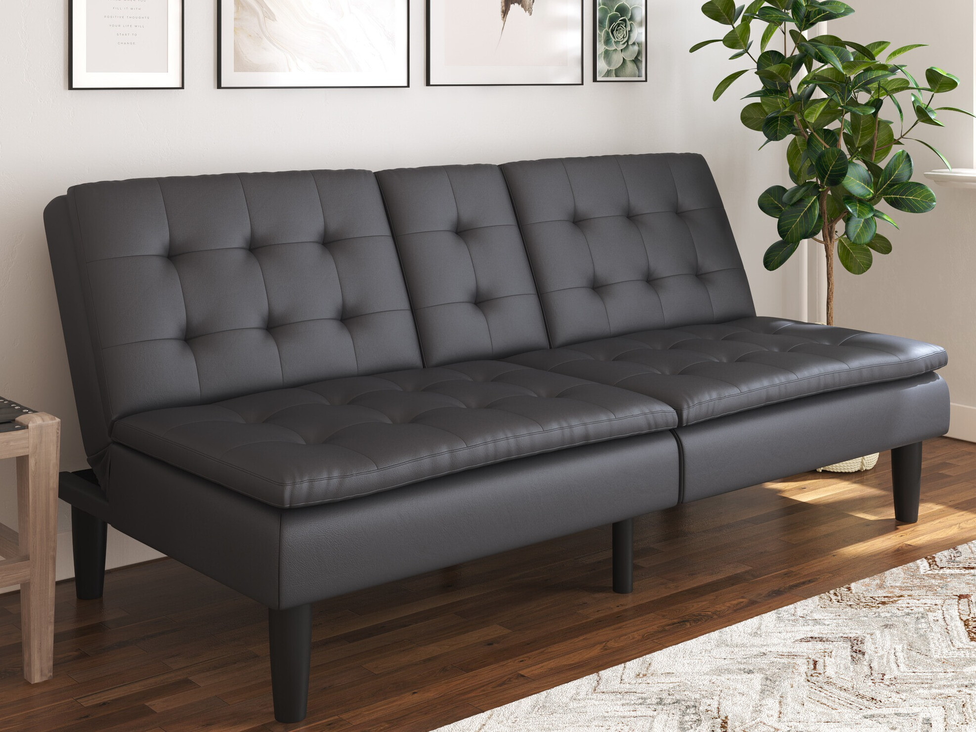 Dīvāns gulta Tulsa 642 (Pelēks)