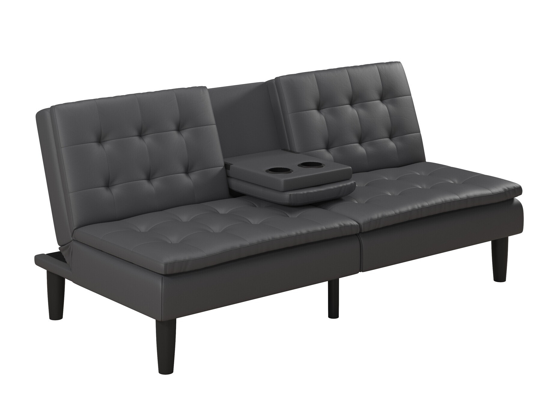 Dīvāns gulta Tulsa 642 (Pelēks)