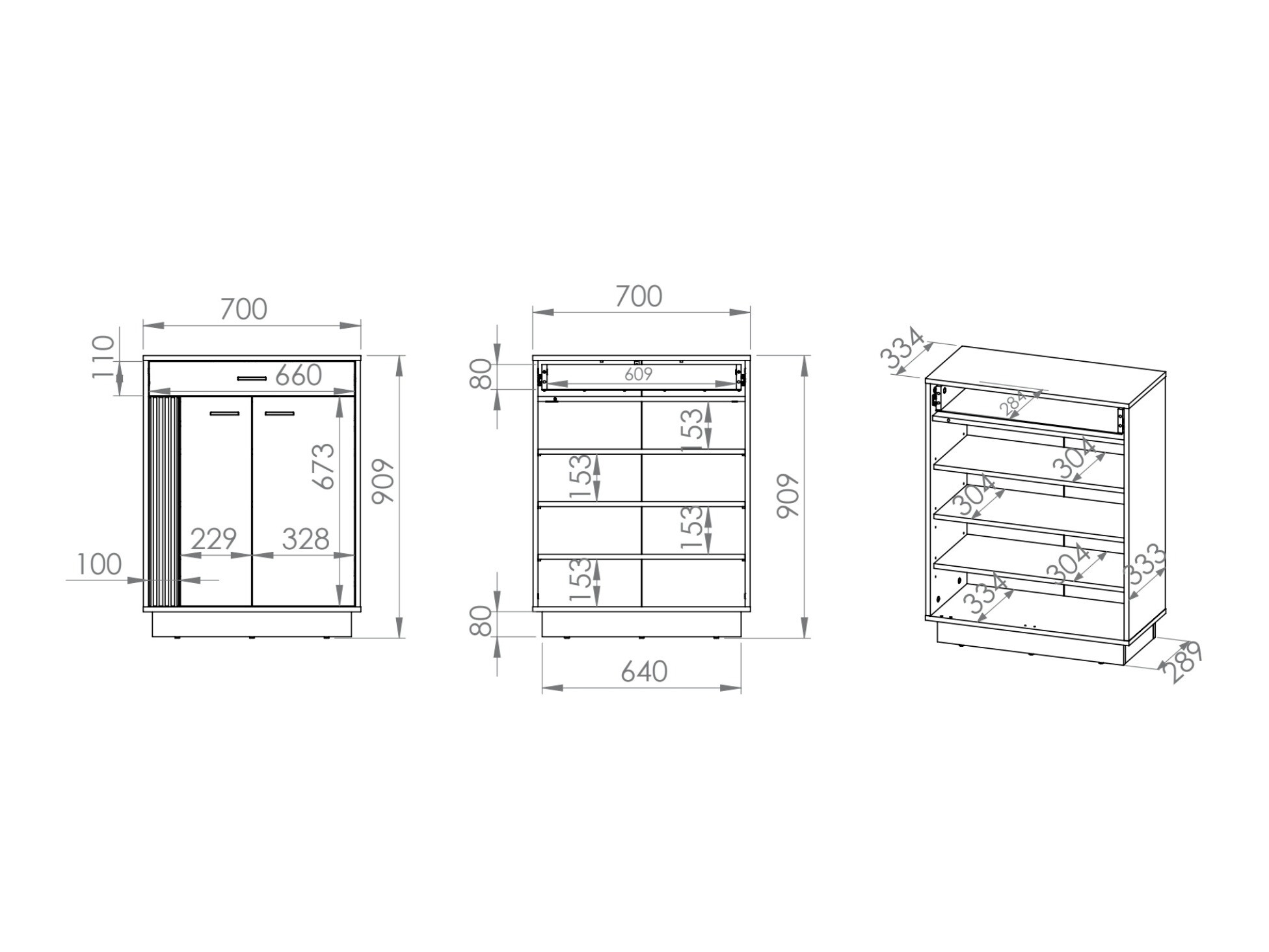 Тумба для обуви Revcire 104