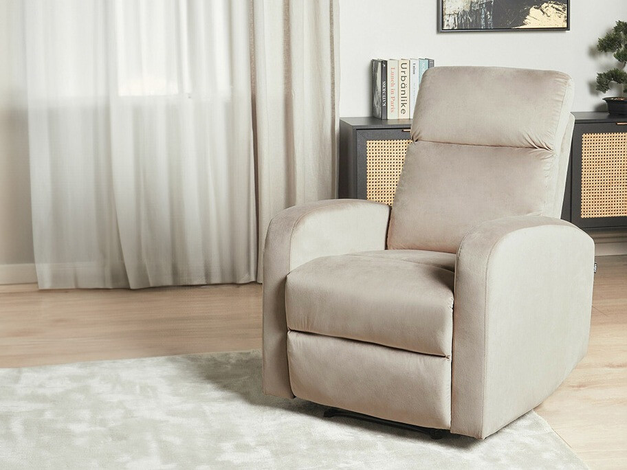 Krēsls reglainer Berwyn 2106 (Gaiši pelēks)