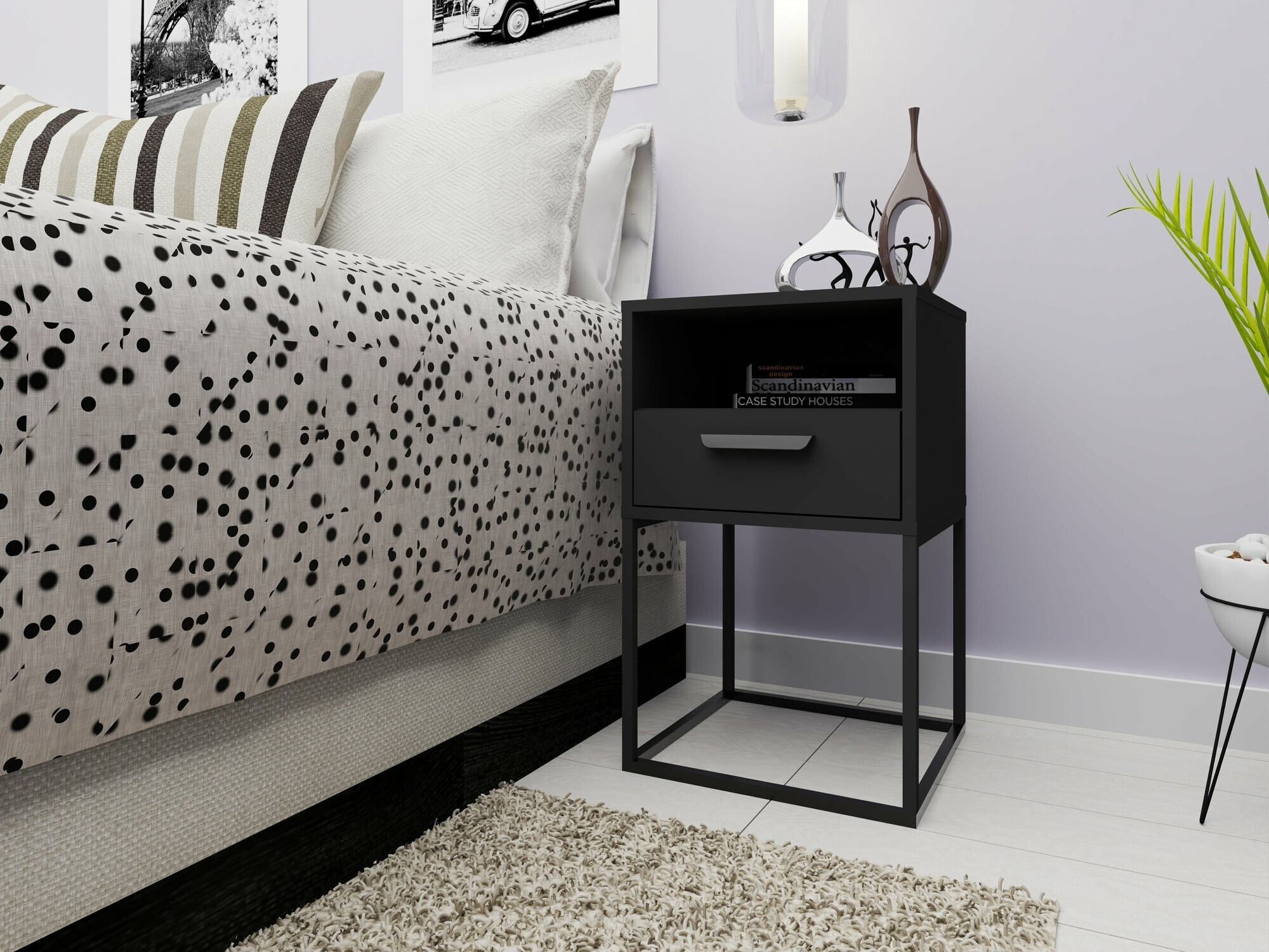 Naktsgaldiņš Bristol 193 (Antracīts)