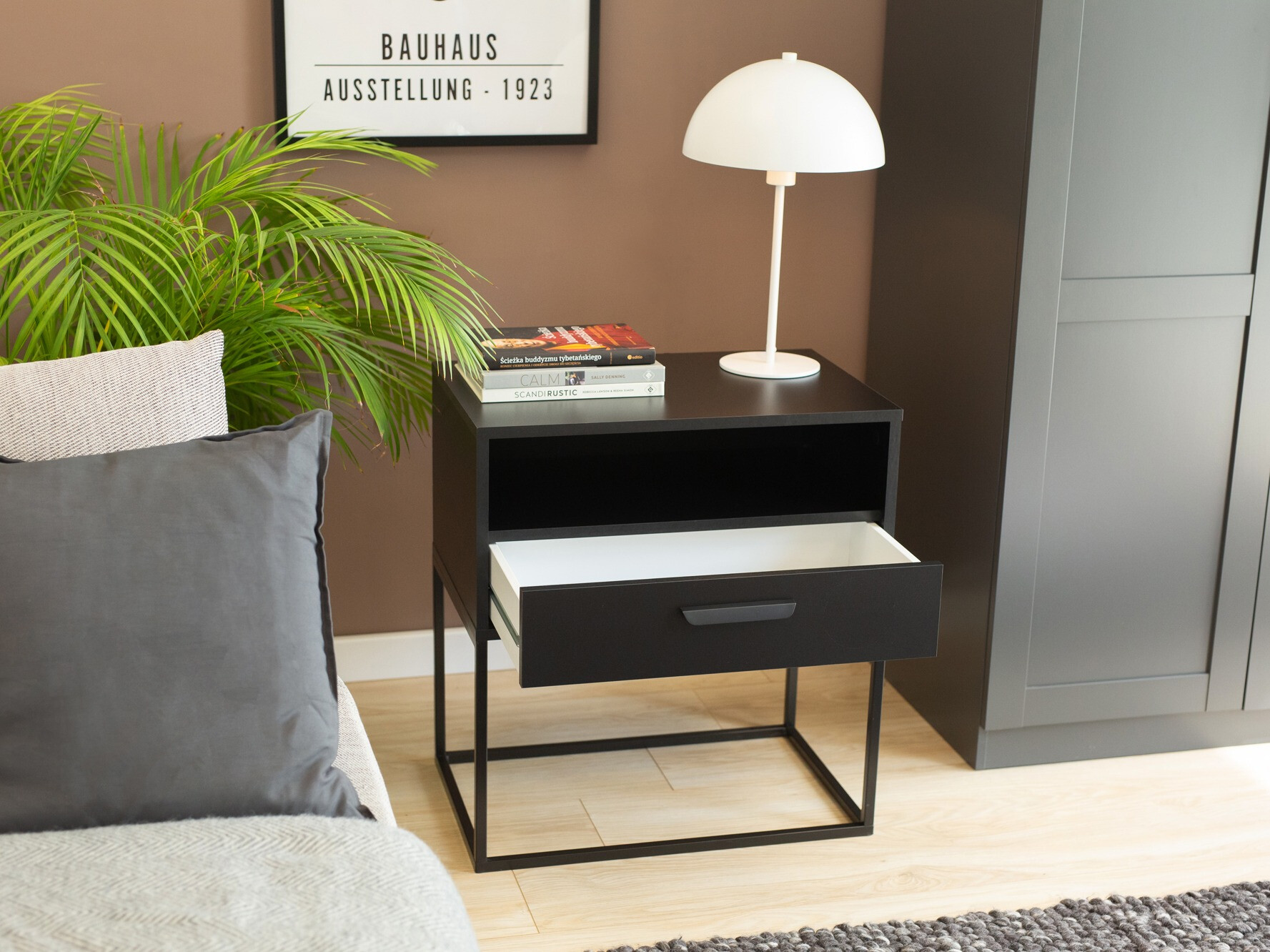 Прикроватная тумбочка Bristol 192 (Антрацит)