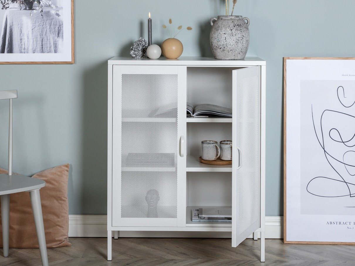 Skapis Dallas 117 (Balts)