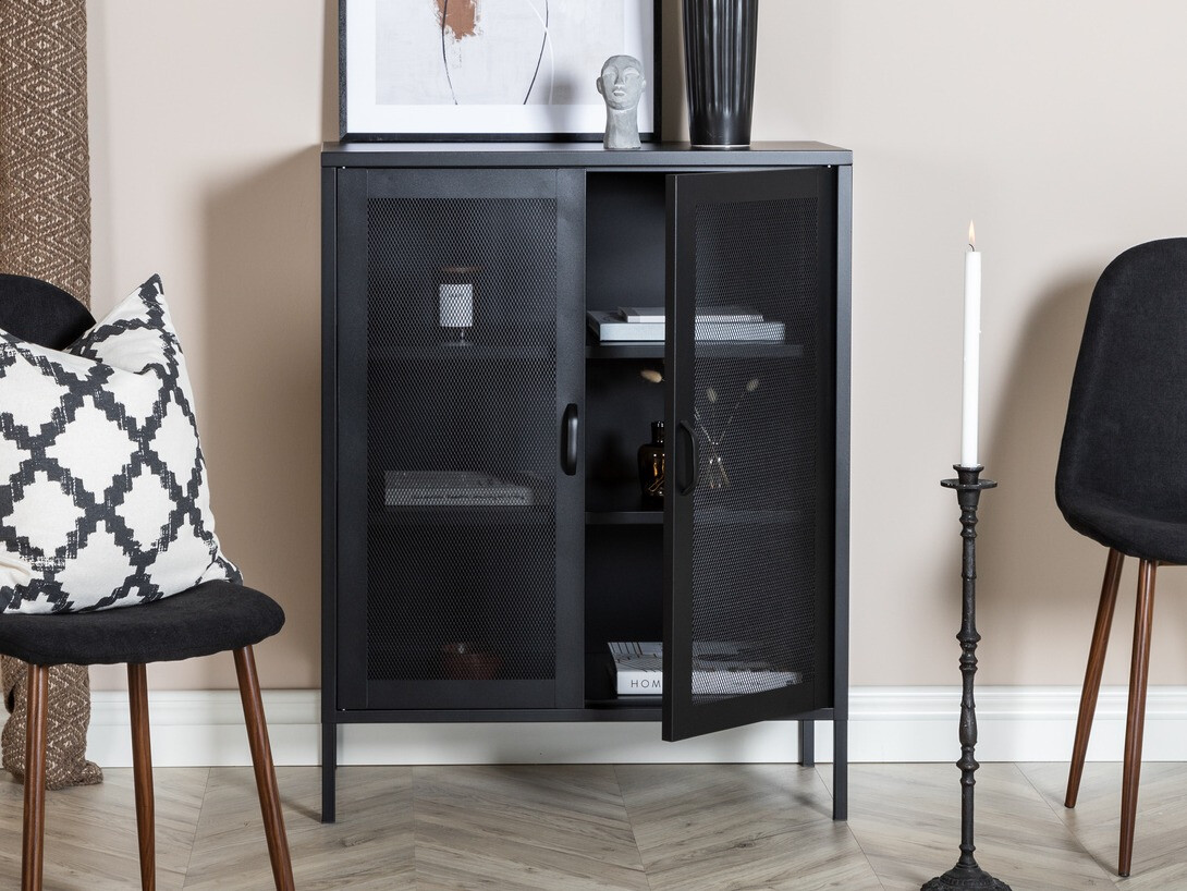 Skapis Dallas 117 (Melns)