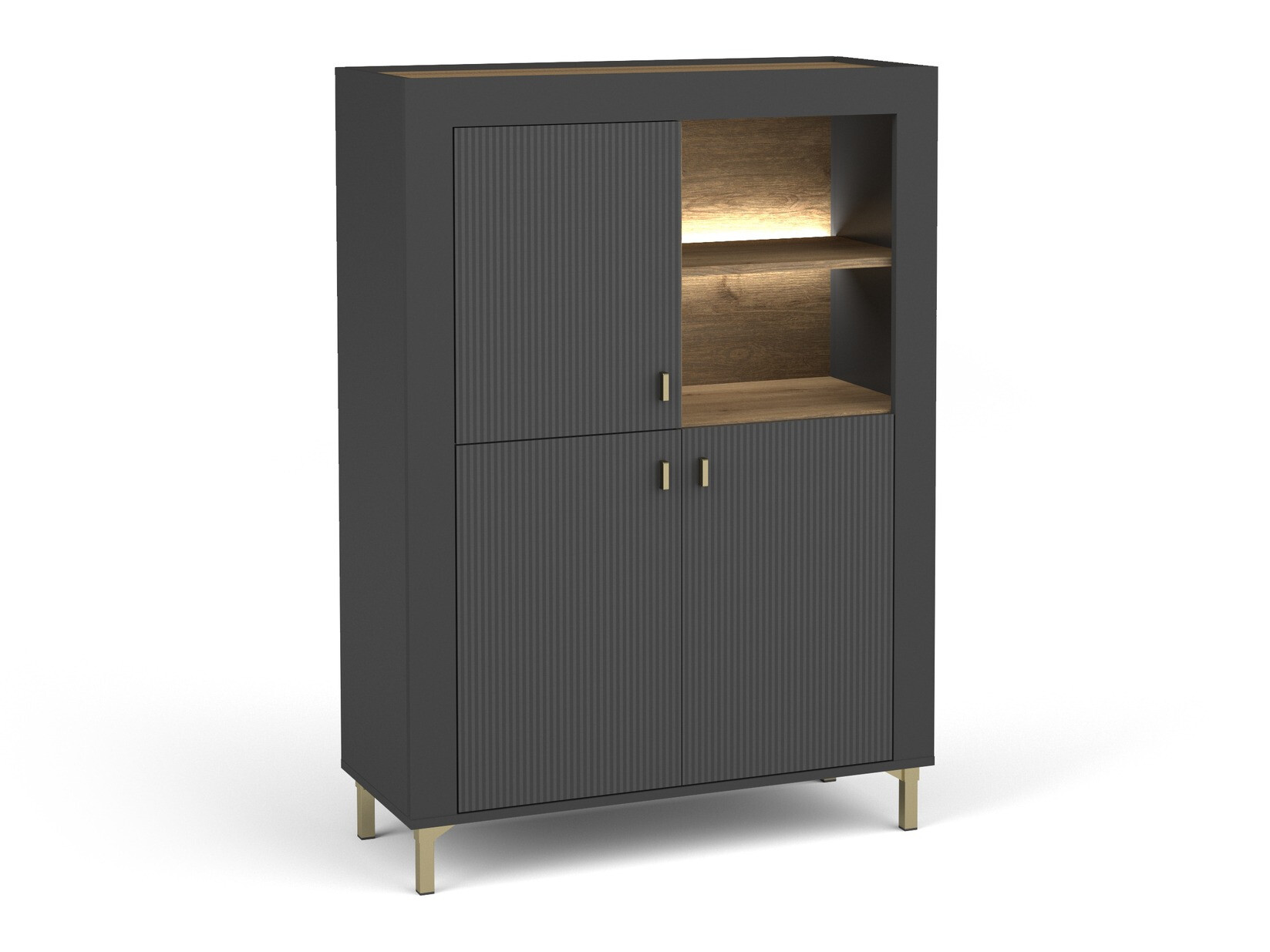 Plaukts Mormavu 105 (Matēts melns)