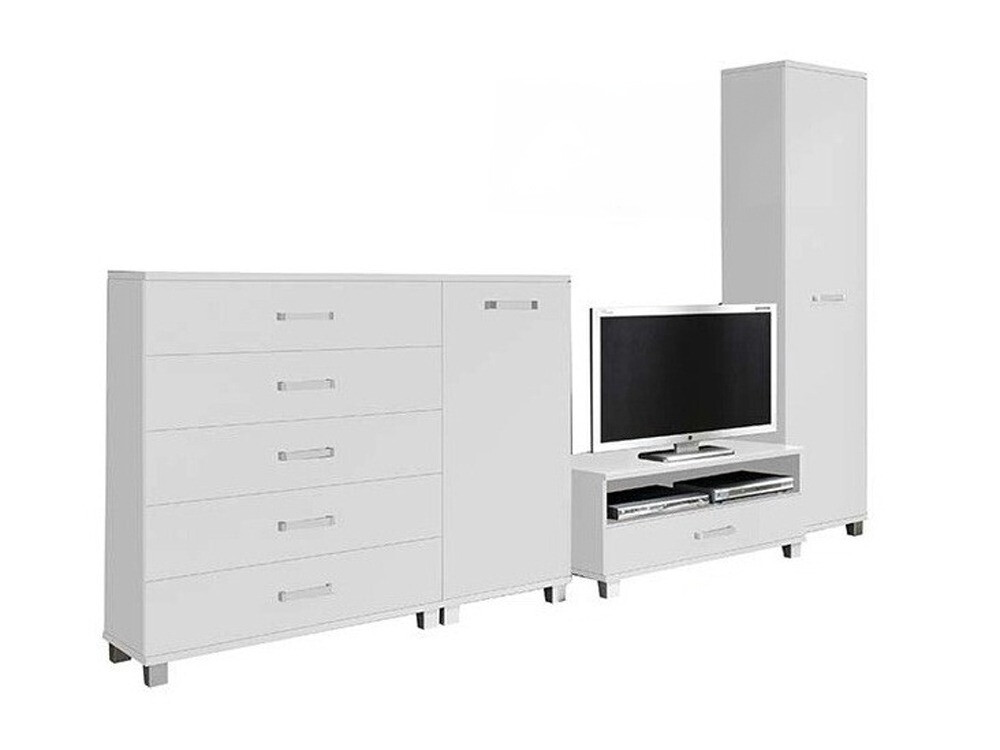 Viesistabas komplekts Cirevau 145 (Balts)