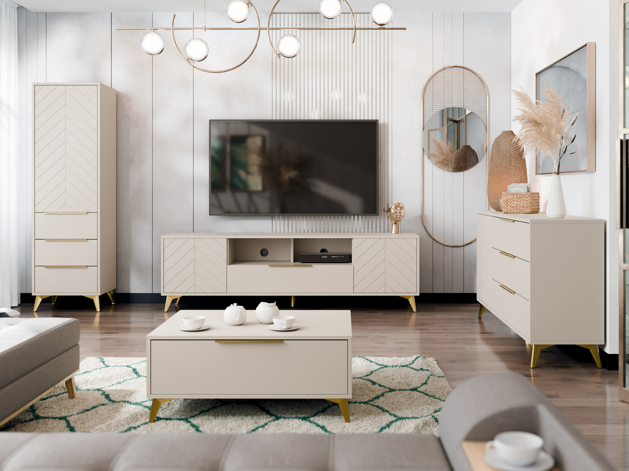 Viesistabas komplekts Comfivo Camlue 107