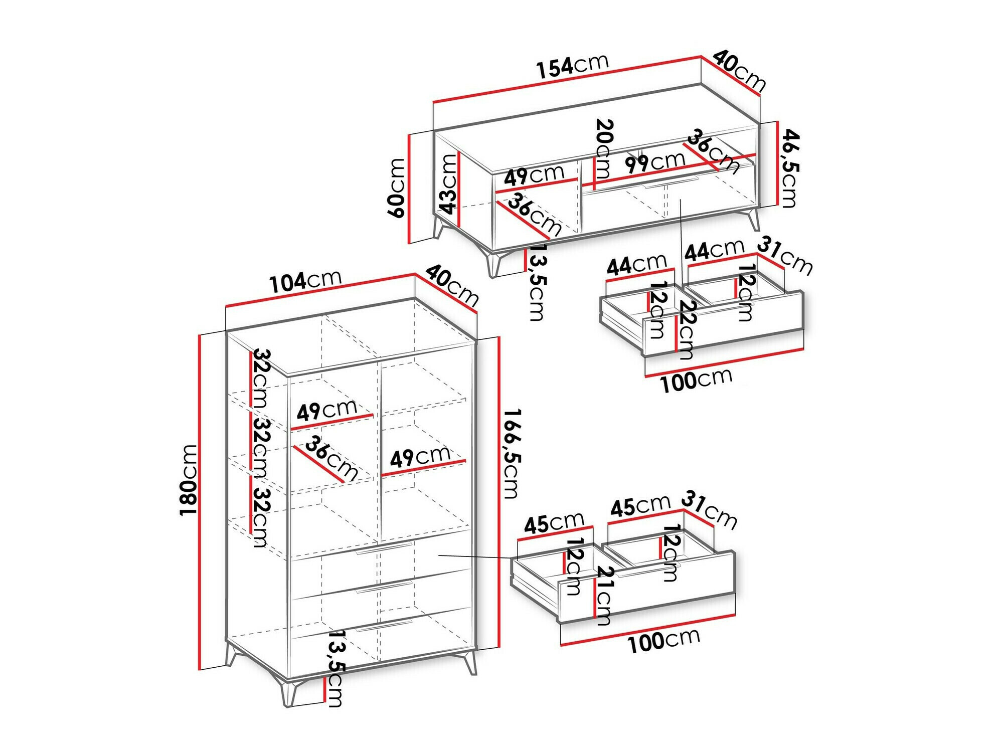 Viesistabas komplekts Comfivo Camlue 108