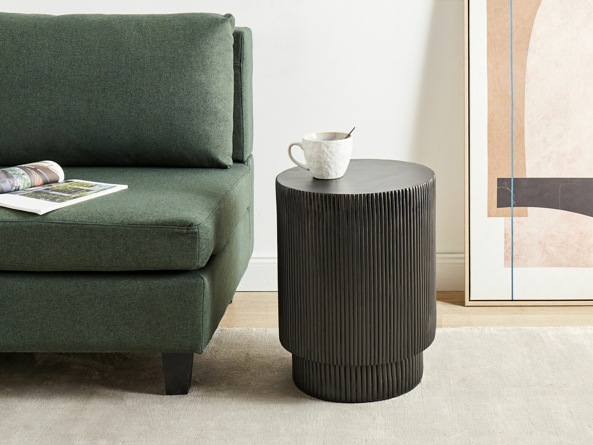 Kafijas galdiņš Berwyn 2126 (Melns)