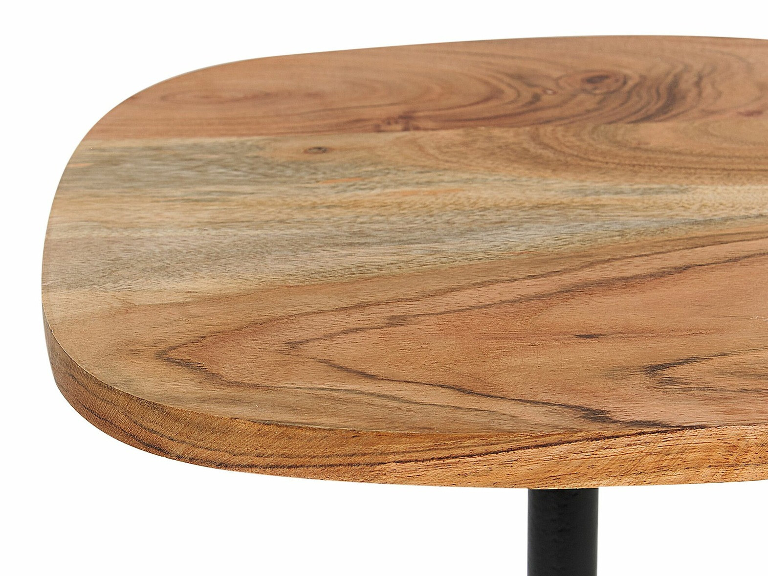 Кофейный столик Berwyn 2127 (Чёрный + Светлое дерево)