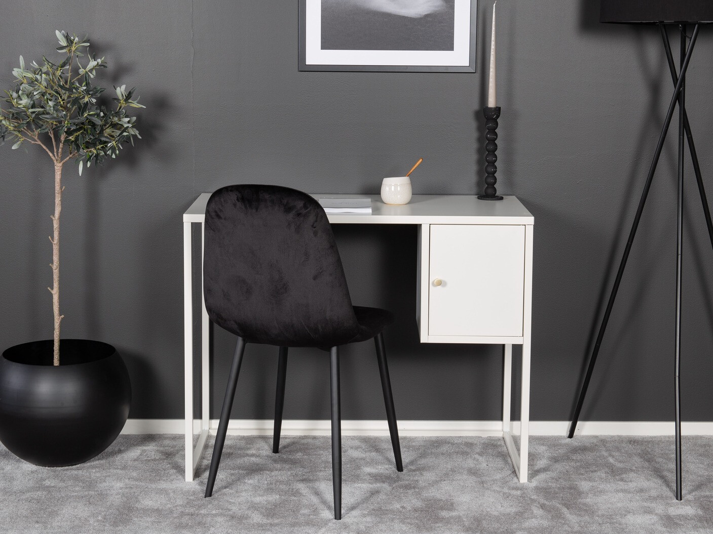 Письменный cтол Evasevu 103 (Белый)