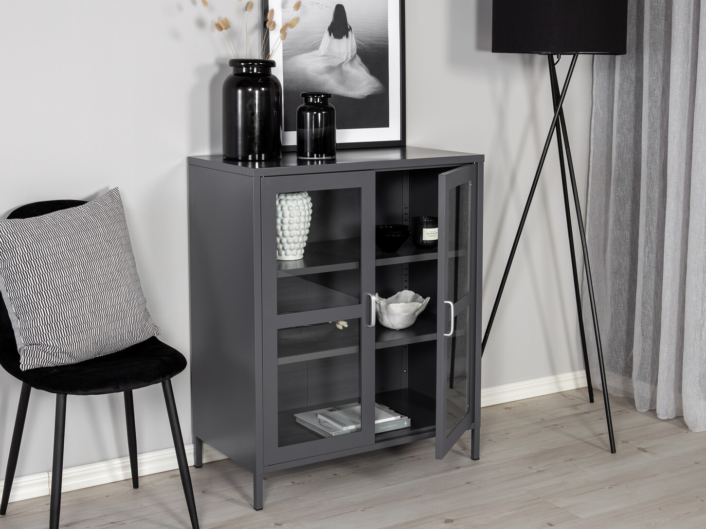 Шкафчик Dallas 208 (Светло-серый)