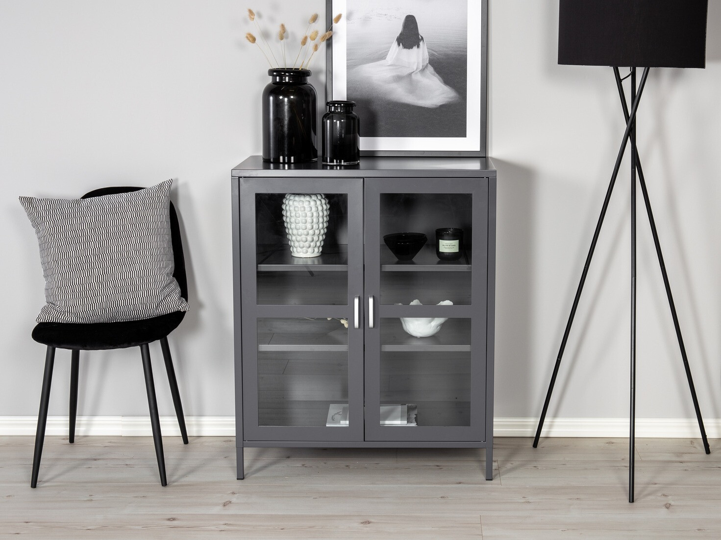 Шкафчик Dallas 208 (Светло-серый)