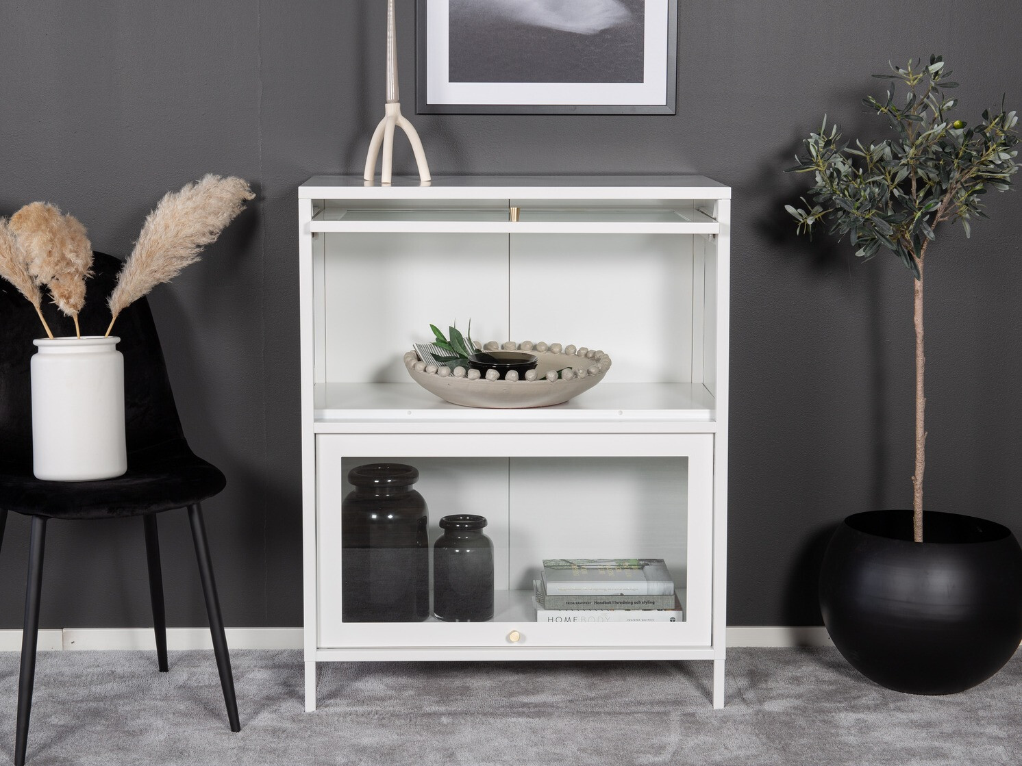 Skapis Evasevu 100 (Balts)