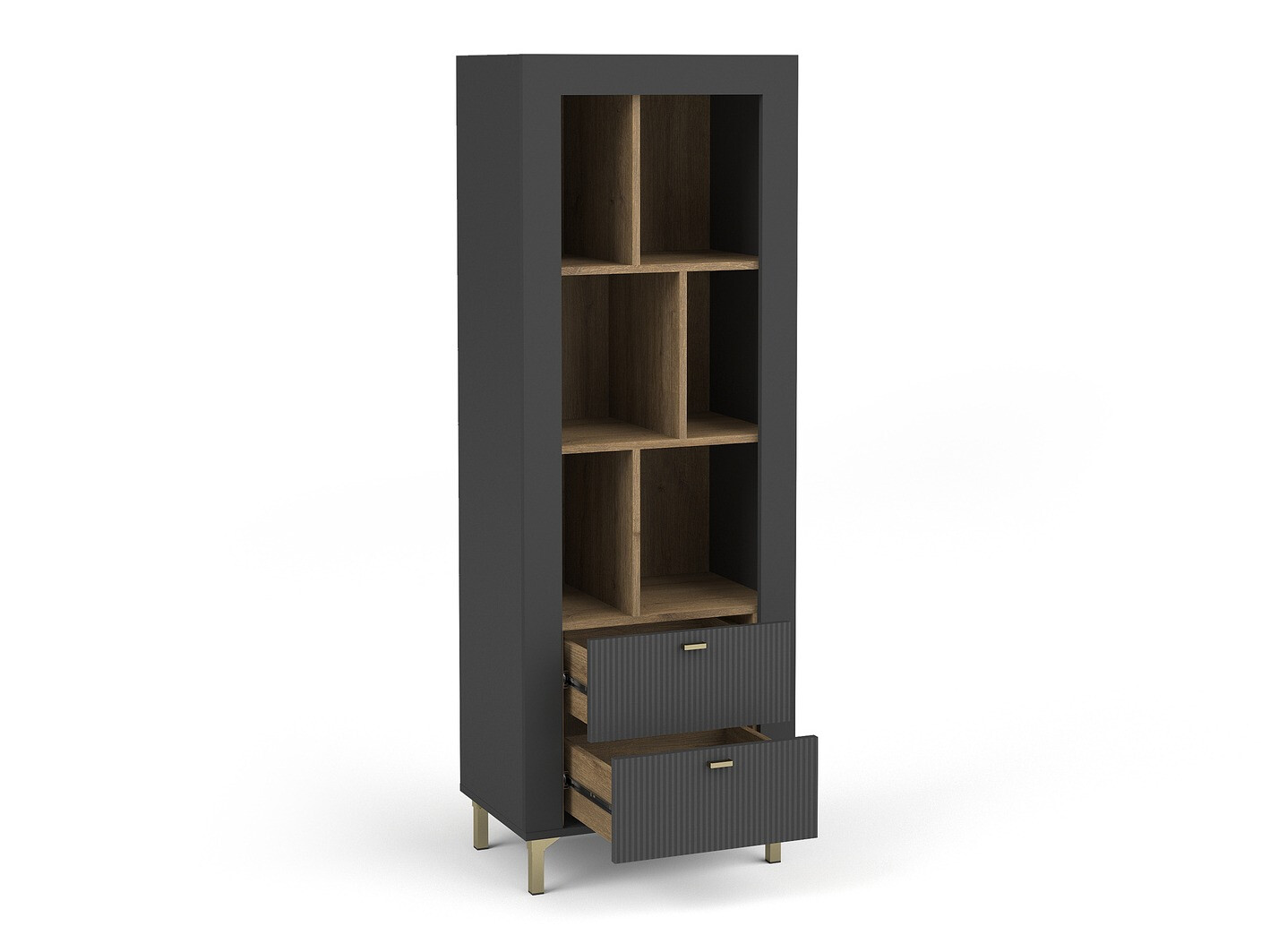 Стеллаж Mormavu 102 (Матовый черный)