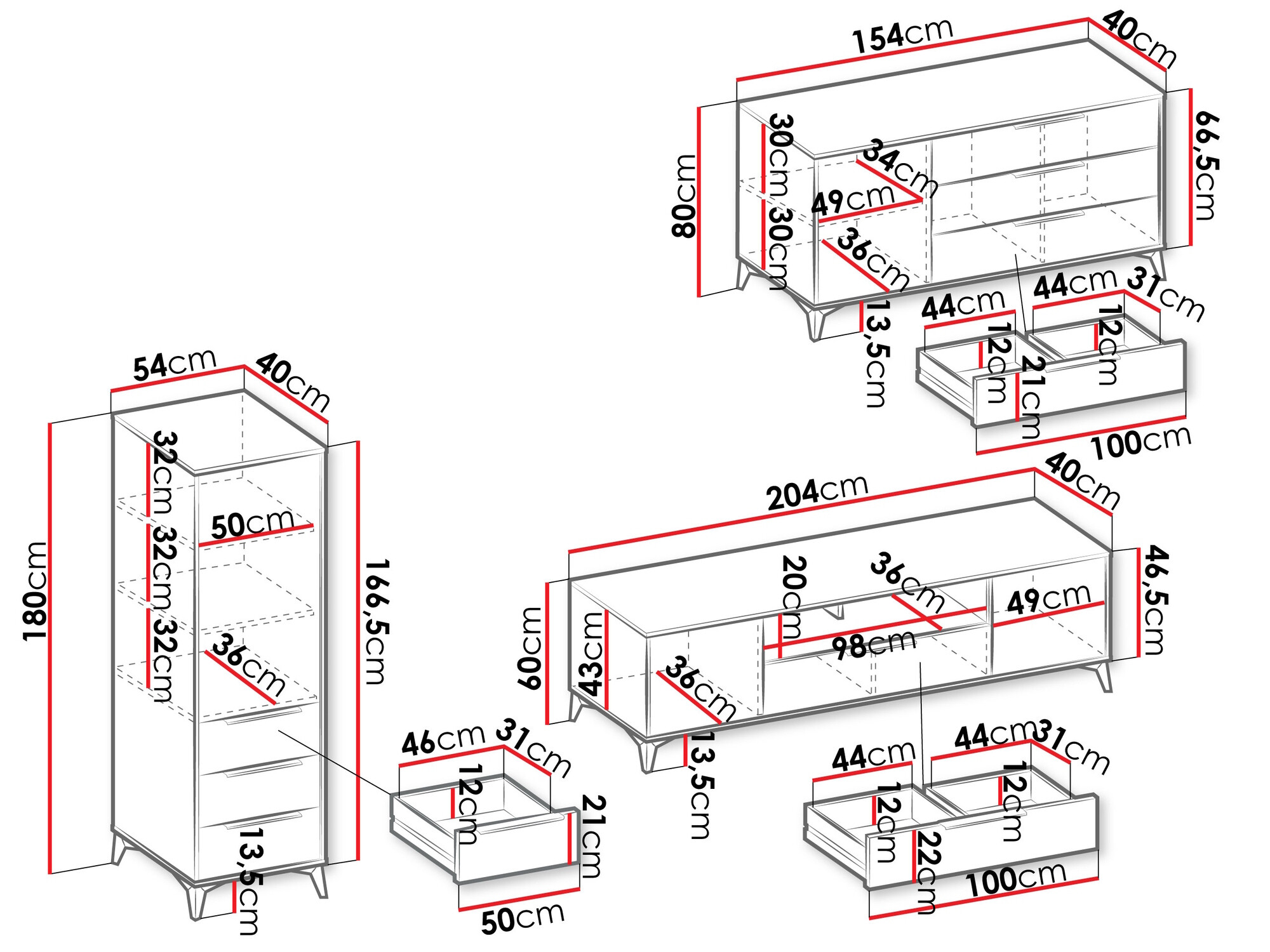 Viesistabas komplekts Comfivo Camlue 109