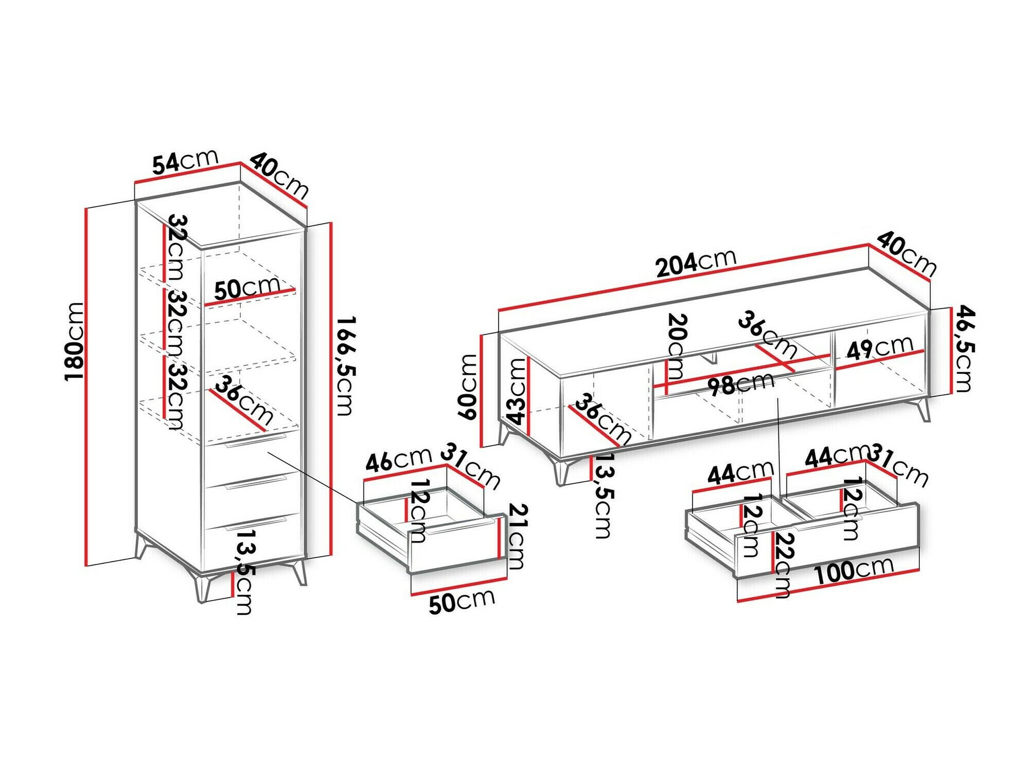 Viesistabas komplekts Comfivo Camlue 109