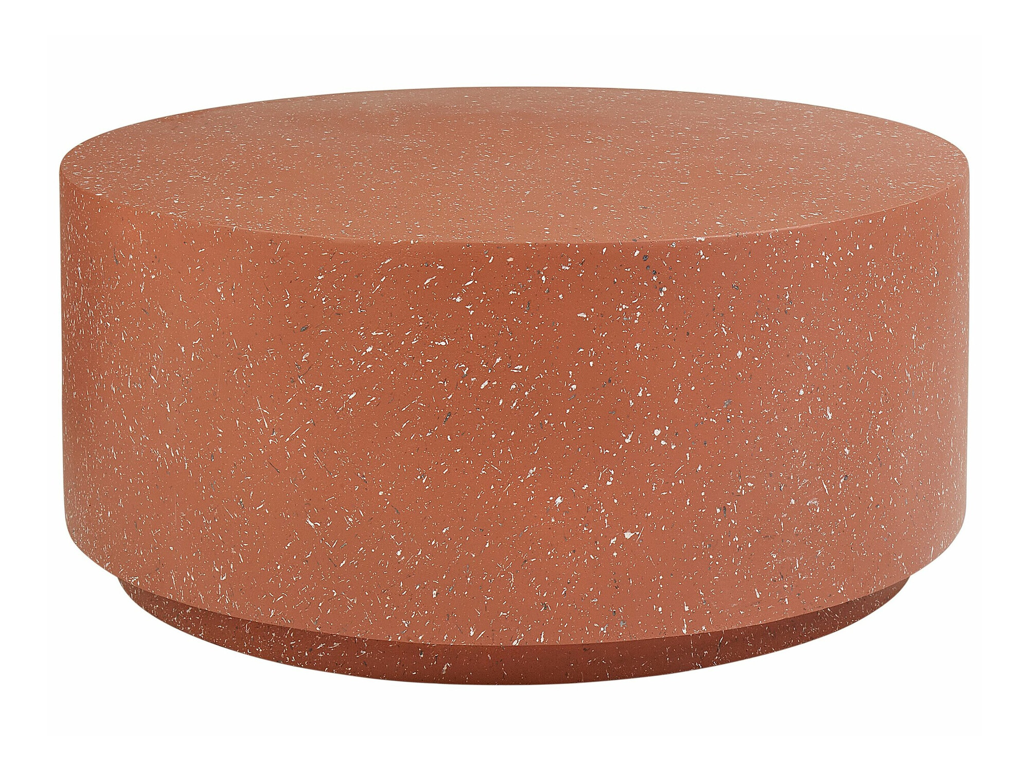 Žurnālu galdiņš Berwyn 2130 (Sarkans + Terazzo)