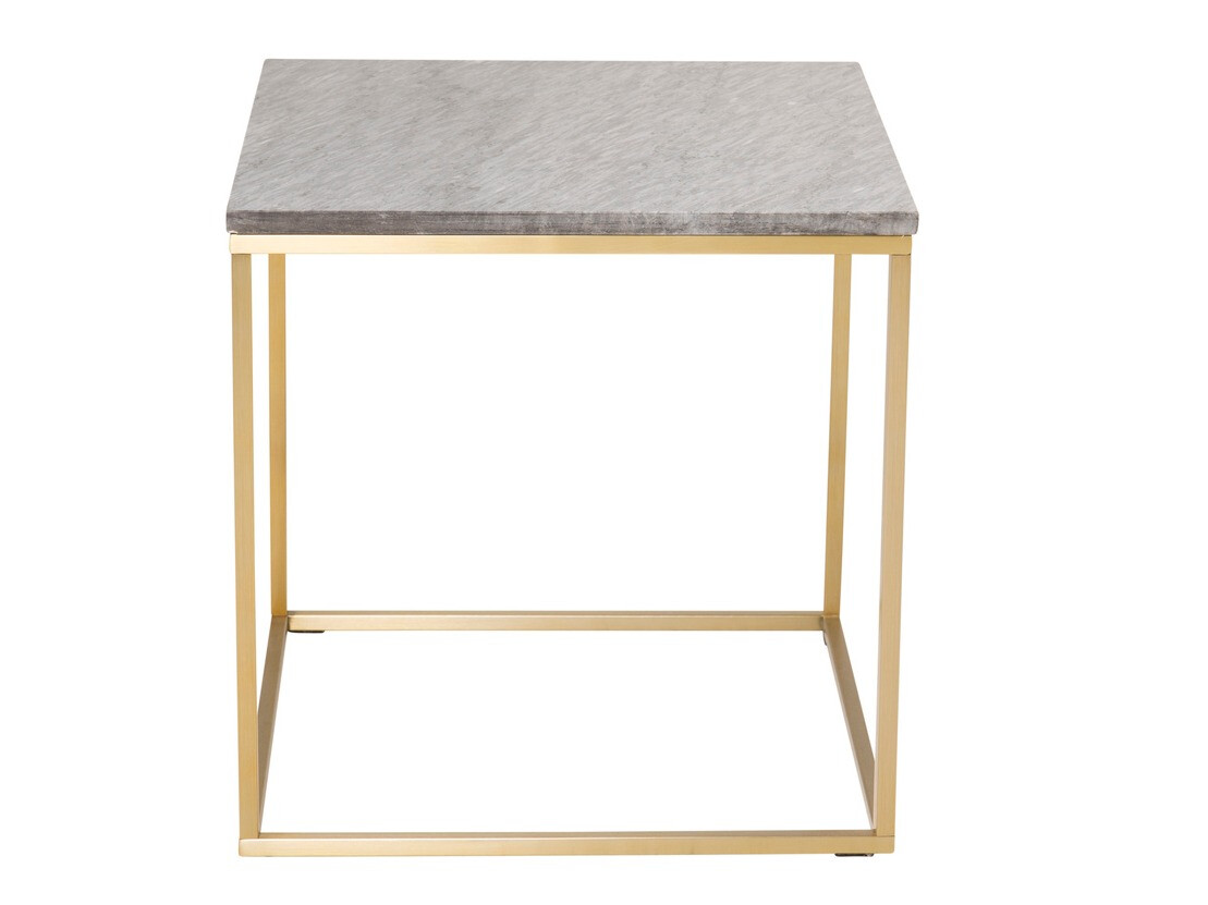 Žurnālu galdiņš Dallas 178 (Melnais marmors + Misiņš)