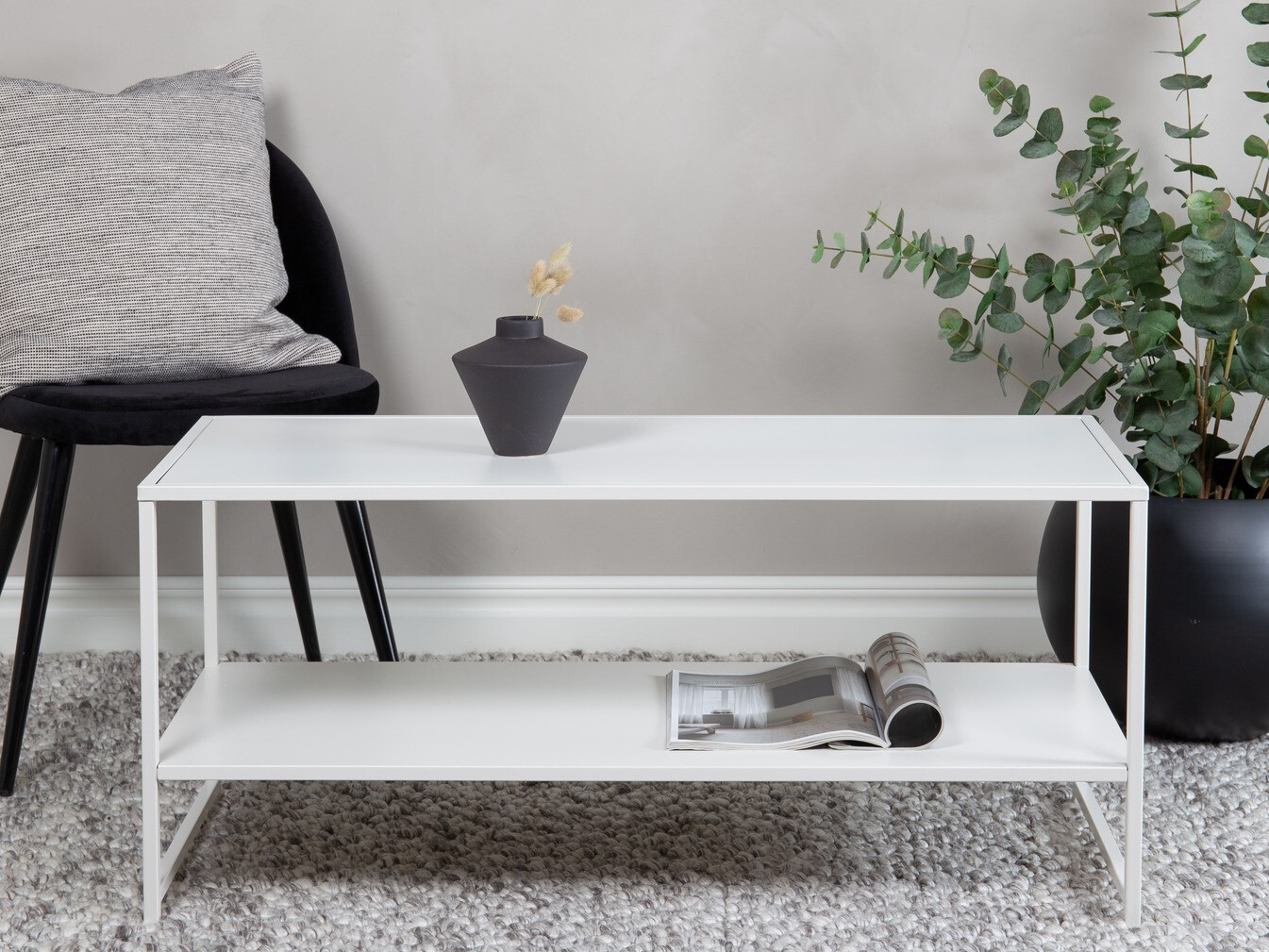 Žurnālu galdiņš Dallas 216 (Balts)