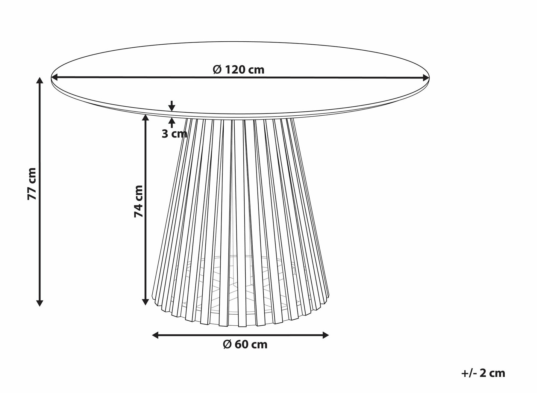 Galds Berwyn 2141 (Tumšs koks)